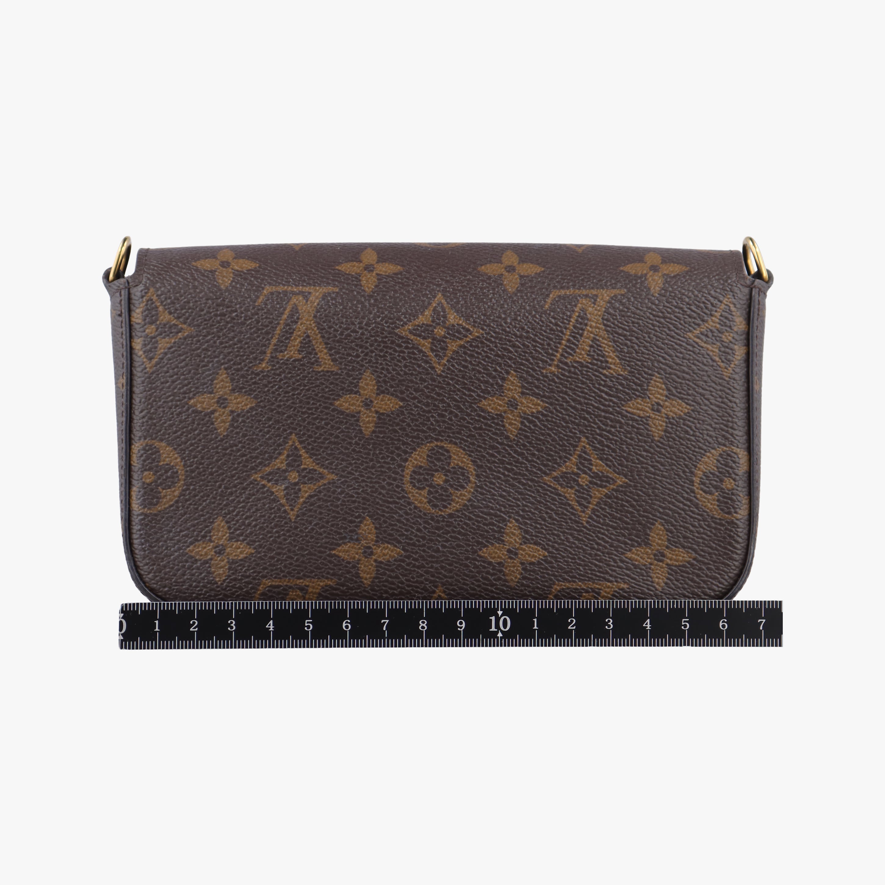 Pre-owned Louis Vuitton Multi Pochette FeLICIE Brown×beige Monogram Canvas M80091 shoulderbag | stylenewstar