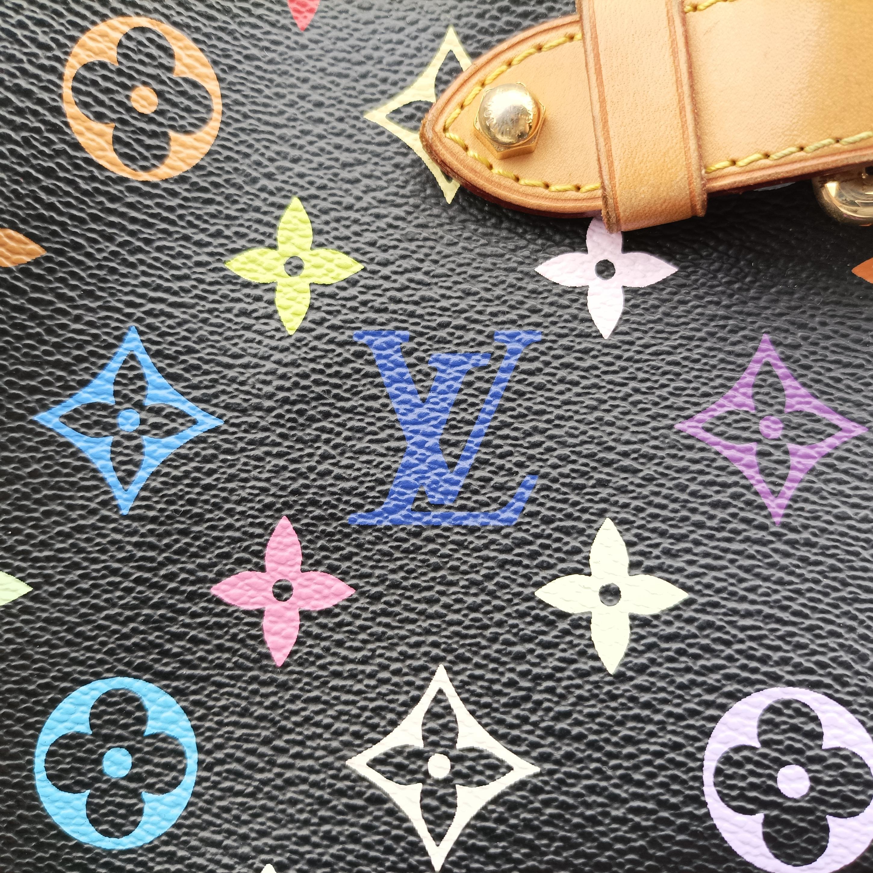 Pre-owned Louis Vuitton CLAUDIA Noir Monogram Multicolor M40194 handbag | stylenewstar