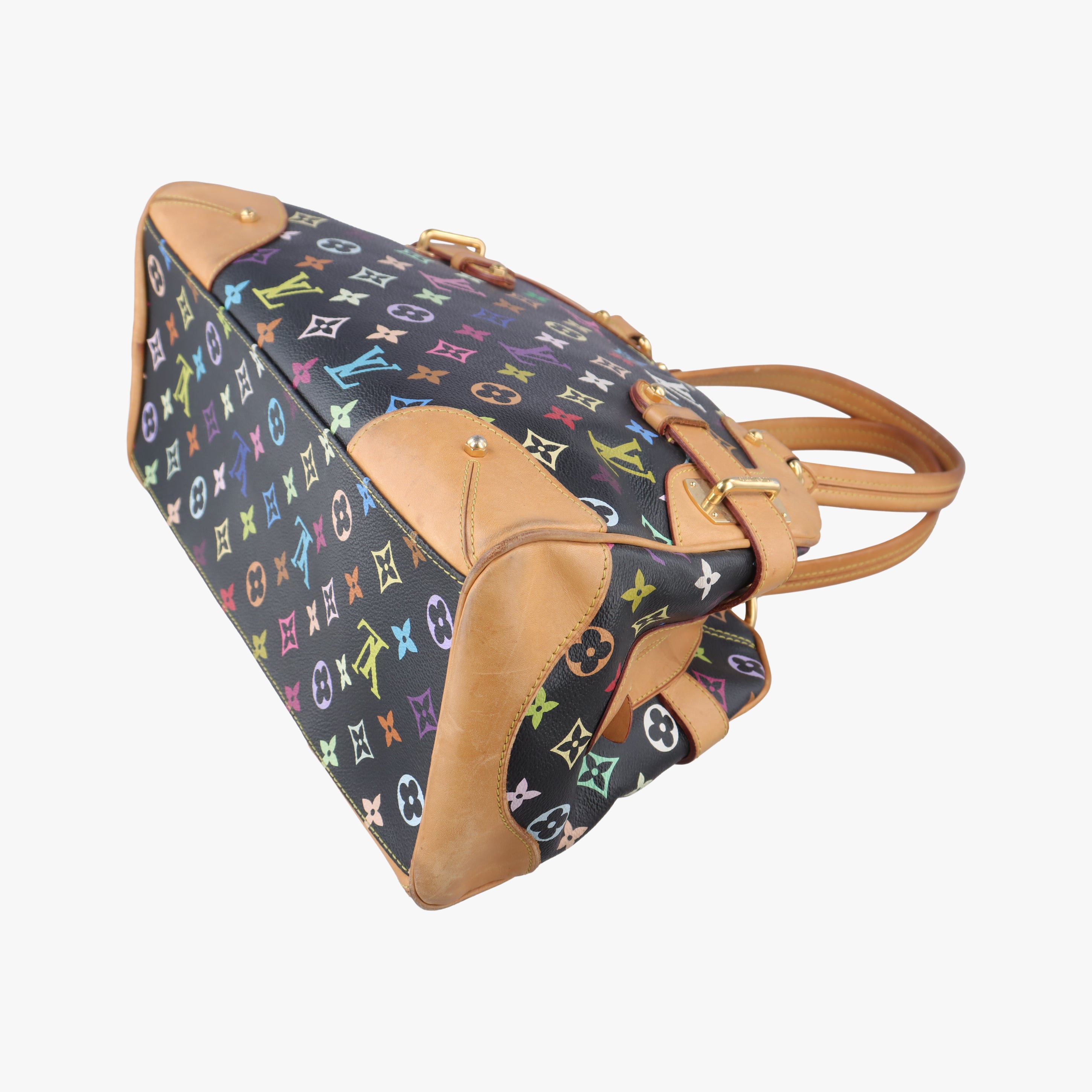 Pre-owned Louis Vuitton CLAUDIA Noir Monogram Multicolor M40194 handbag | stylenewstar