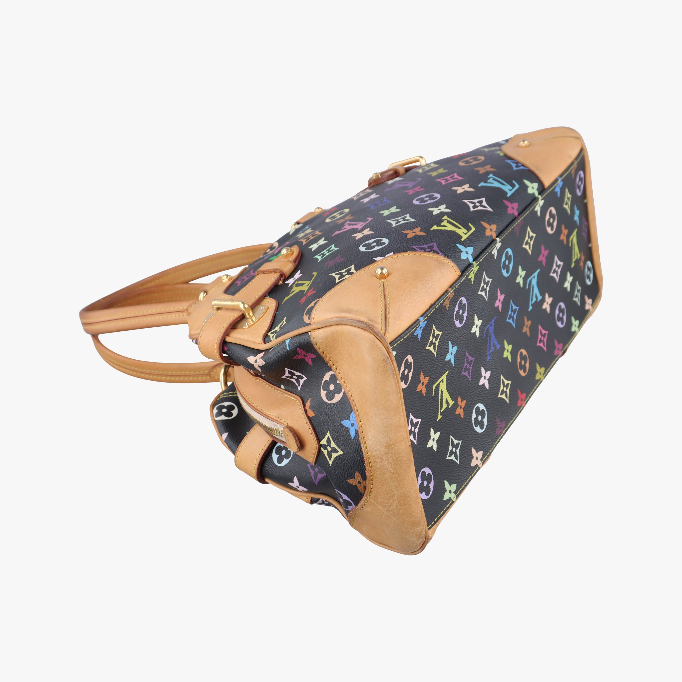 Pre-owned Louis Vuitton CLAUDIA Noir Monogram Multicolor M40194 handbag | stylenewstar