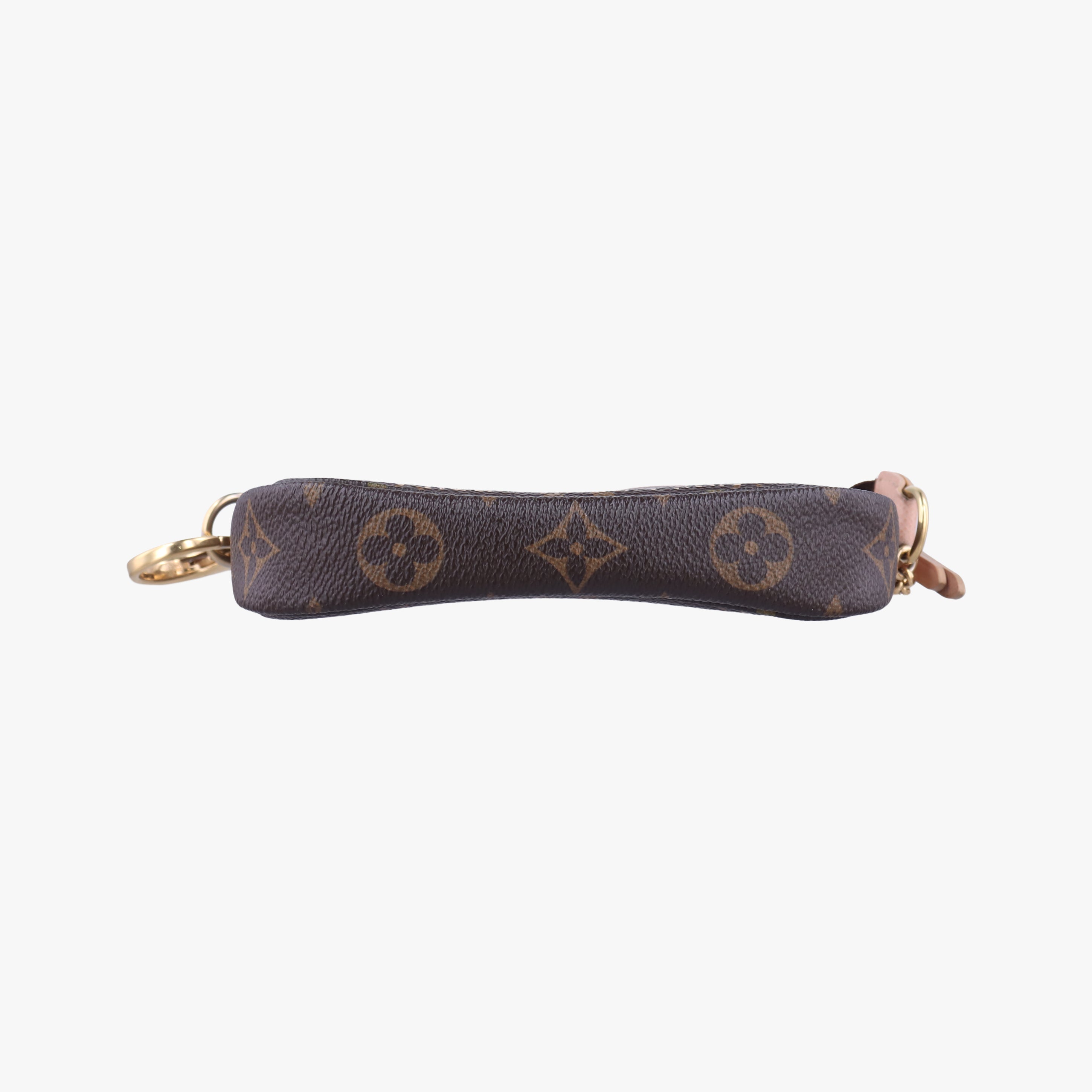 Pre-owned Louis Vuitton Mini Pochette Accessory Pouch brown×multicolor Monogram Canvas M60245 handbag | stylenewstar