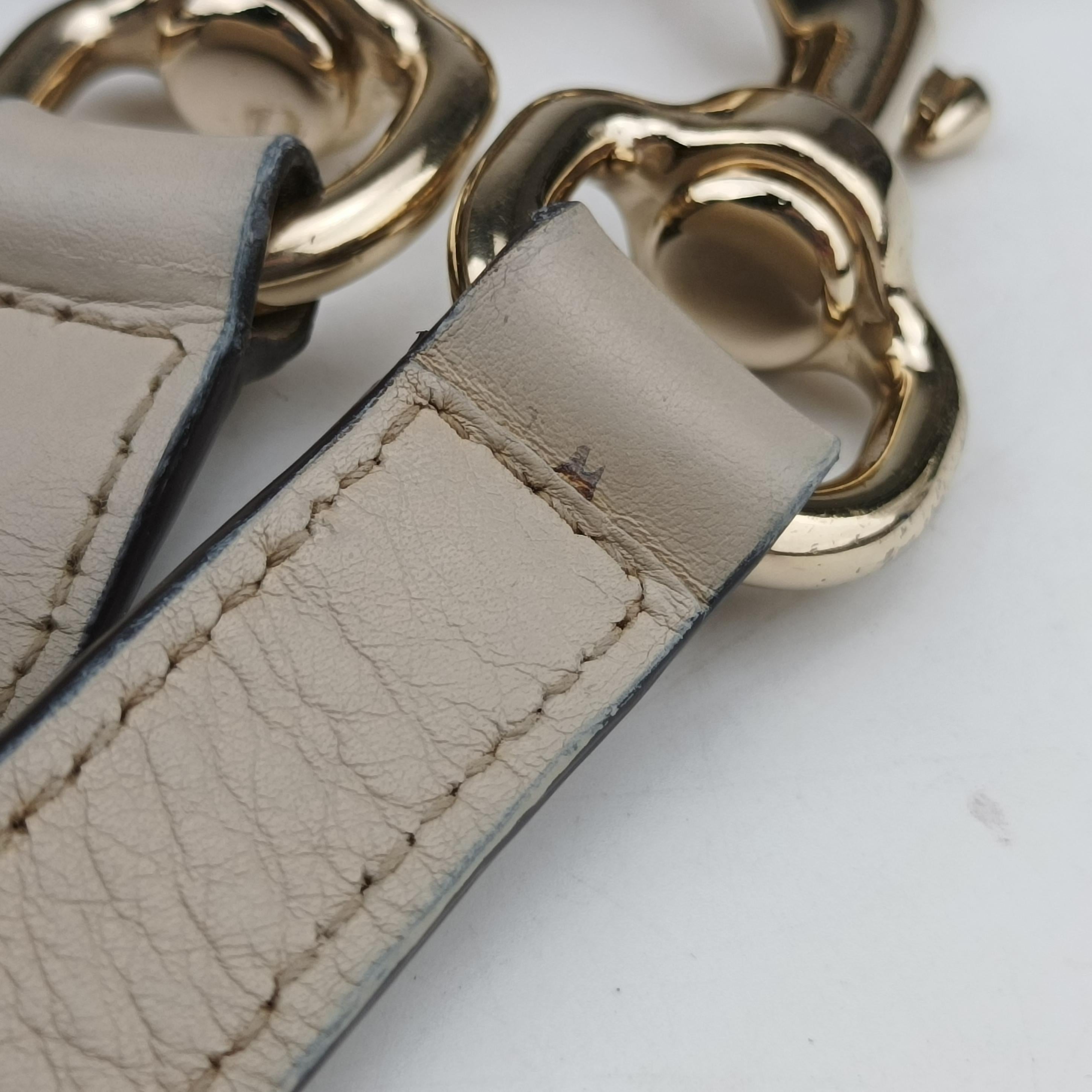 Vintage Gucci Positano White Leather 153033 handbag | stylenewstar