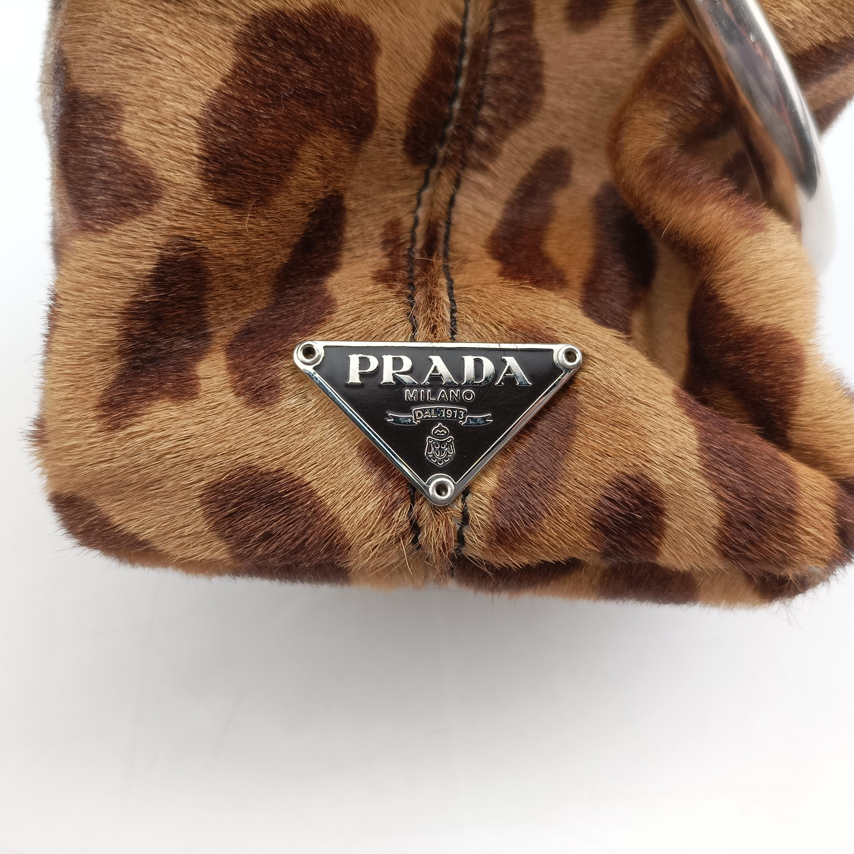 Vintage Prada Cheetah Micro Multicolour ponyhair  handbag | stylenewstar