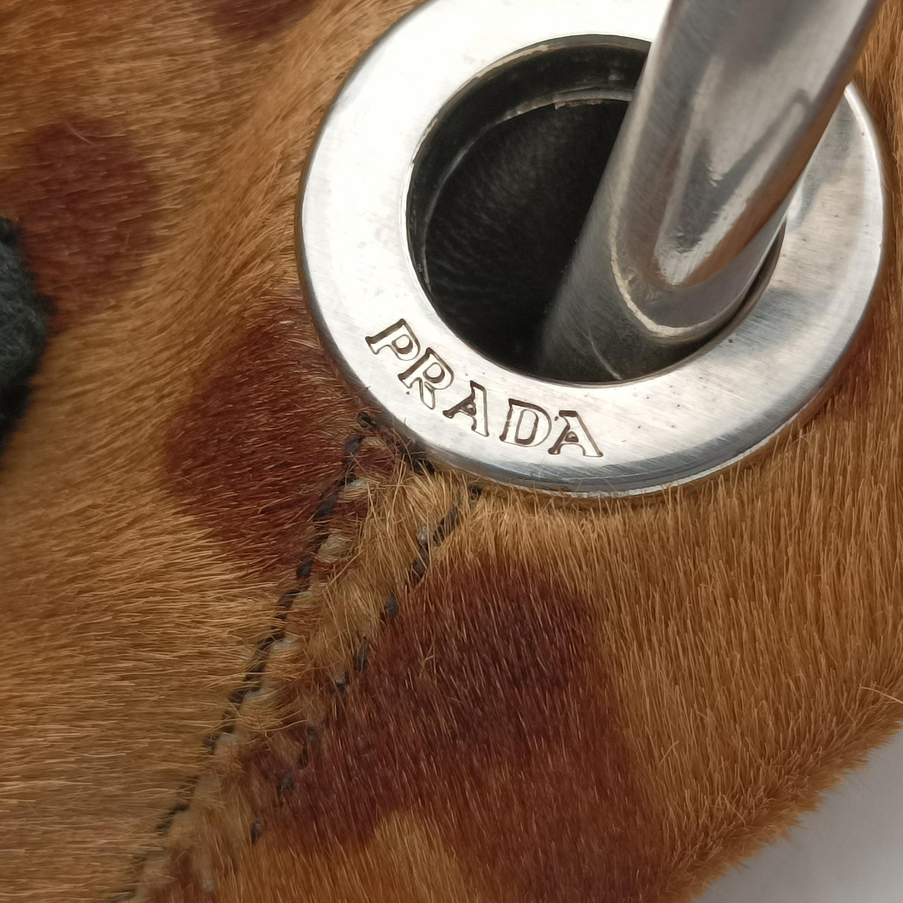 Vintage Prada Cheetah Micro Multicolour ponyhair  handbag | stylenewstar
