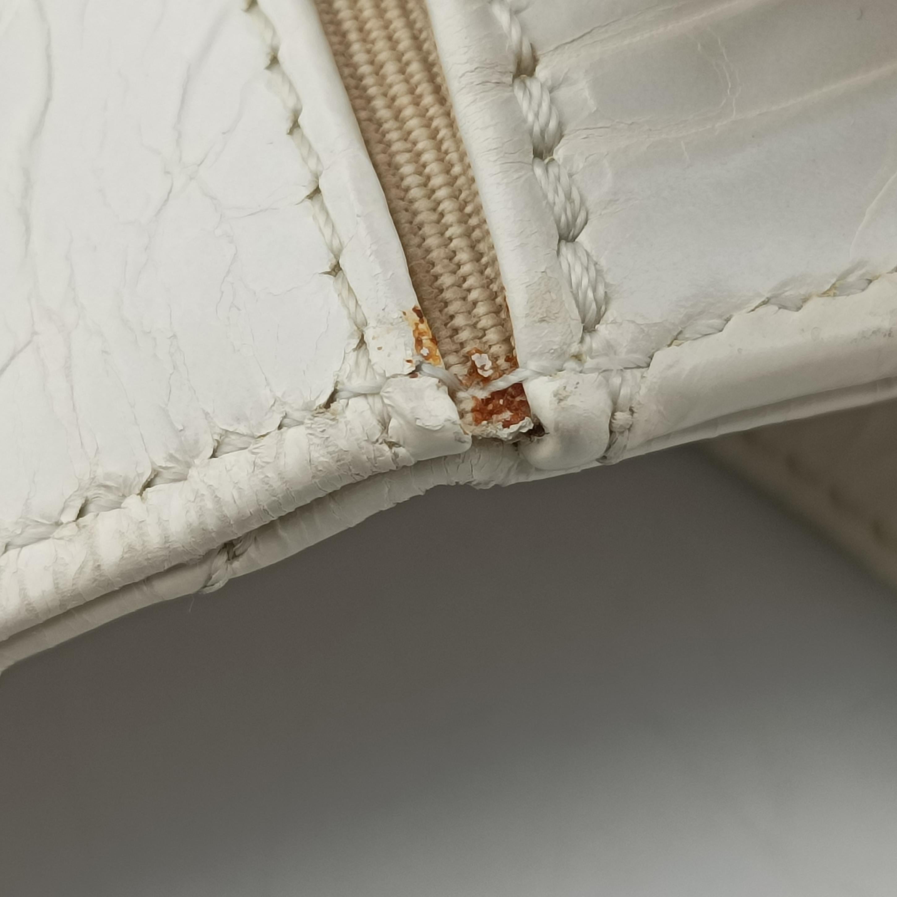 Pre-owned Chanel 2.55 Rita Matelasse White Leather A66816 shoulderbag | stylenewstar