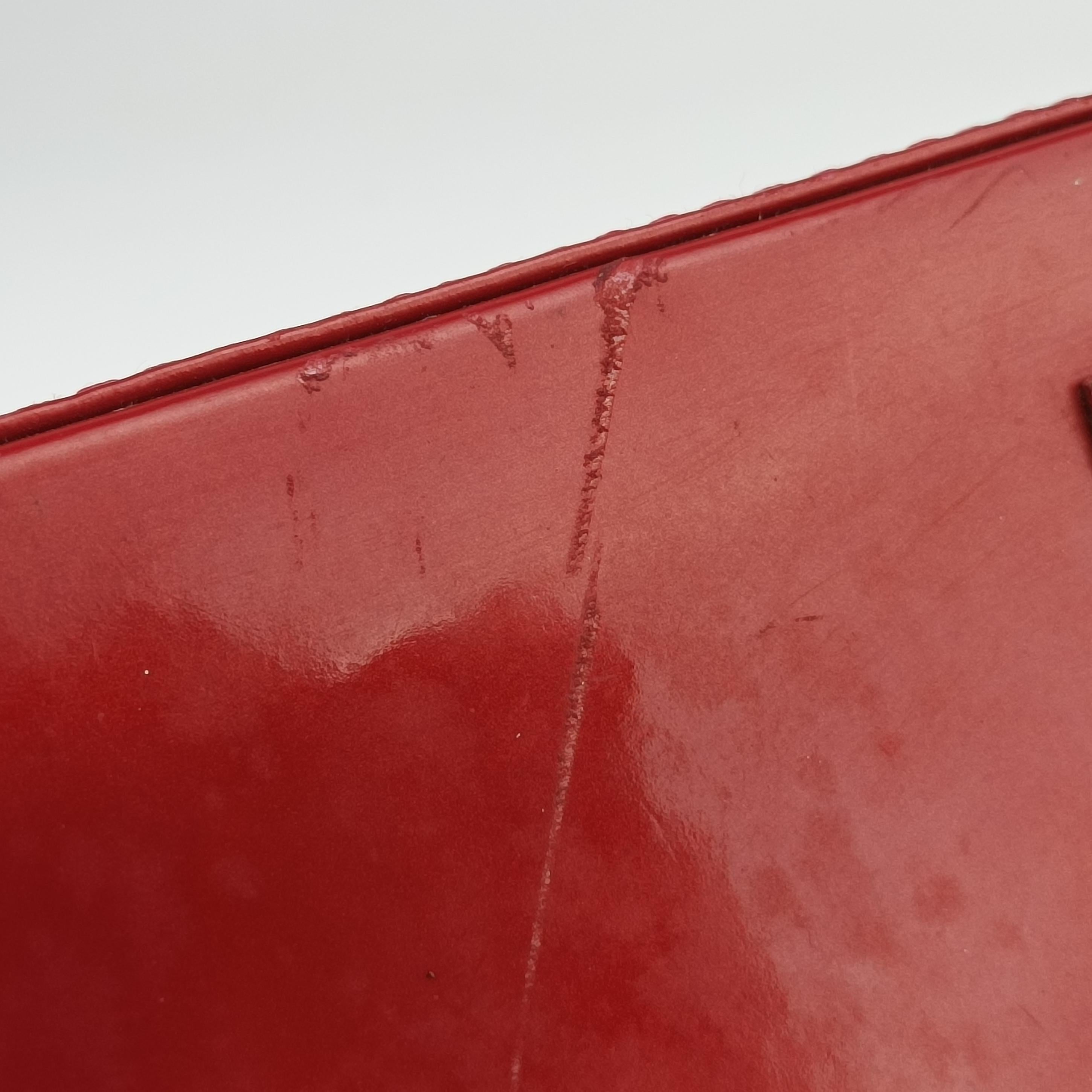 Vintage Louis Vuitton Alma BB CERISE Vernis M90174 shoulderbag | stylenewstar