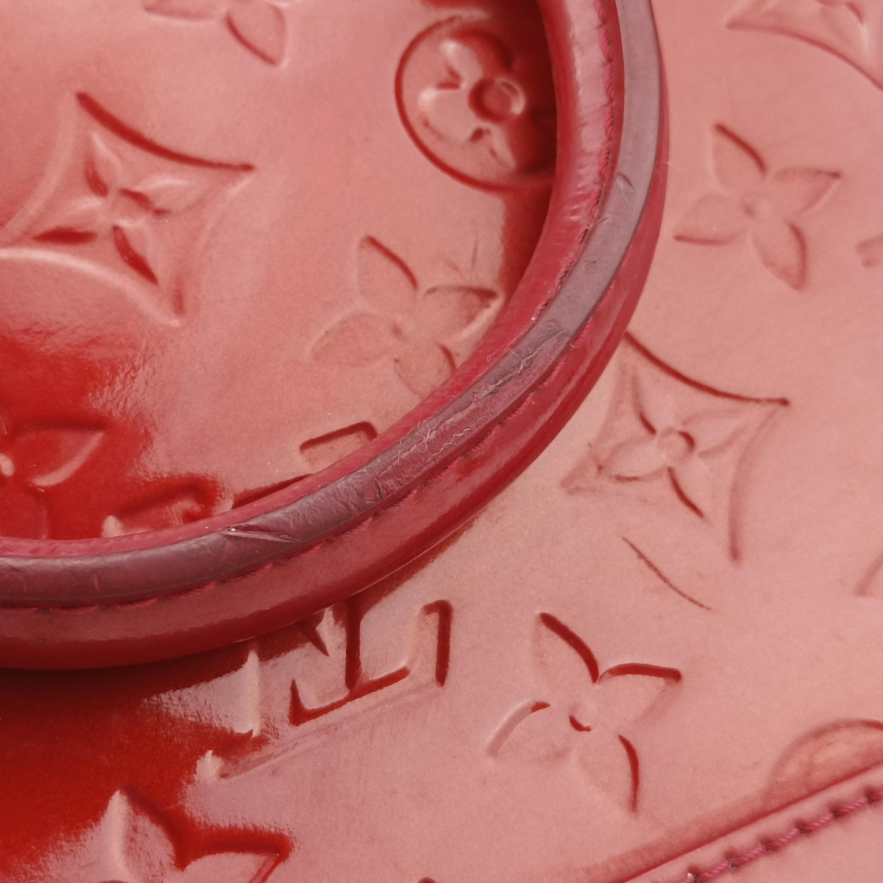 Vintage Louis Vuitton Alma BB CERISE Vernis M90174 shoulderbag | stylenewstar