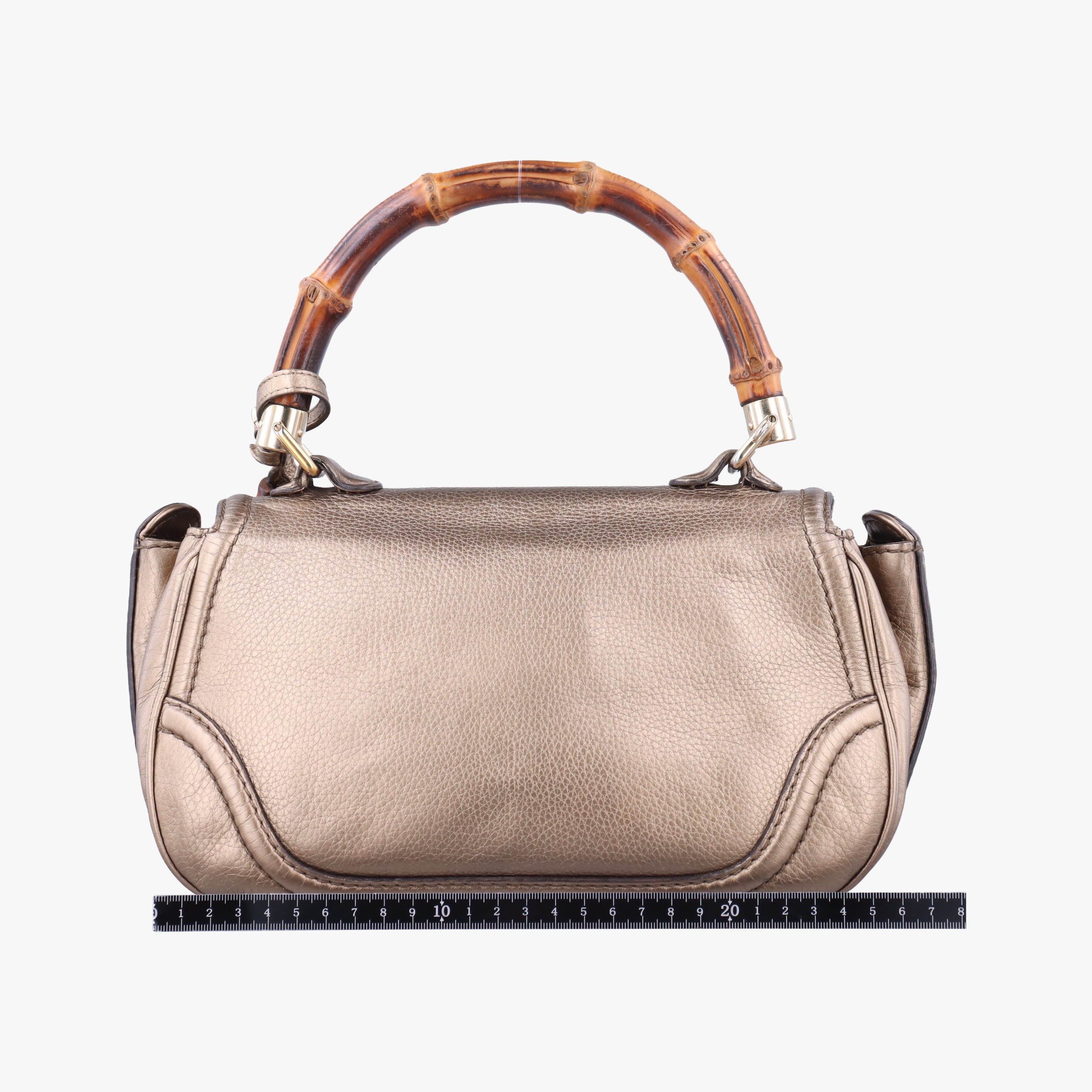 Secondhand Gucci New Bamboo Gold Leather 254884 shoulderbag | stylenewstar