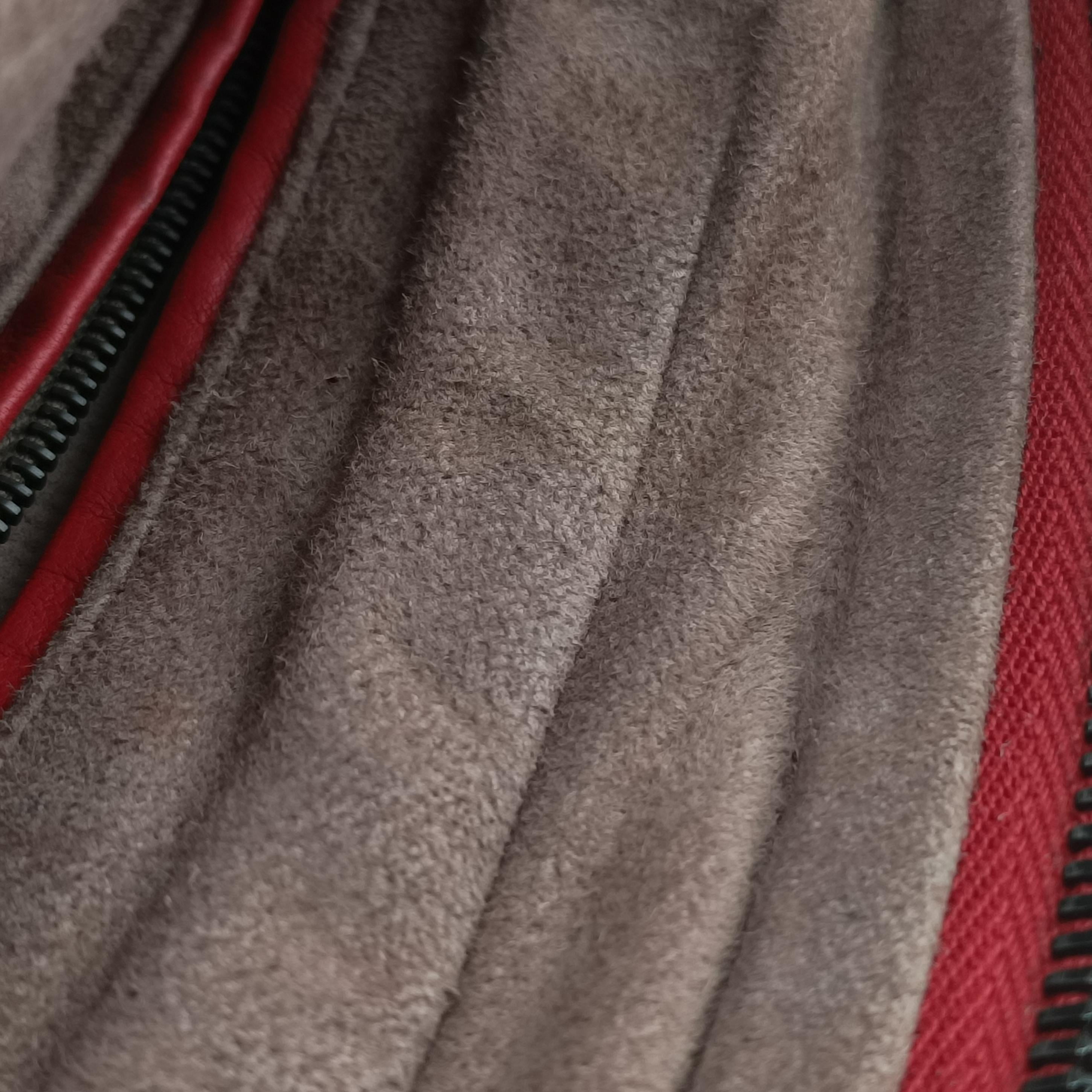Secondhand Bottega Veneta NODINI Intrecciato Red lambskin  shoulderbag | stylenewstar