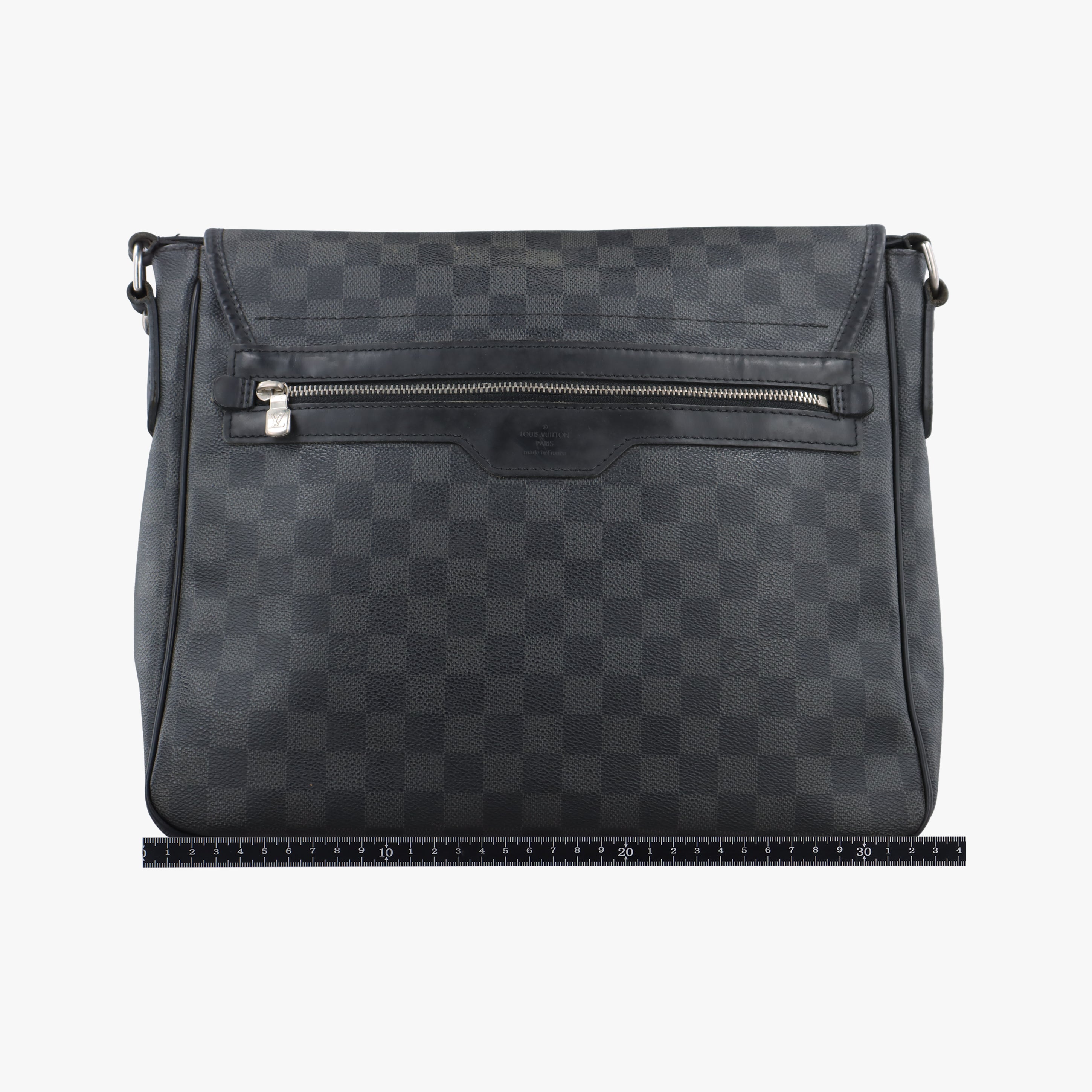 Pre-owned Louis Vuitton DANIEL MM Noir Damier Graphite N58029 shoulderbag | stylenewstar