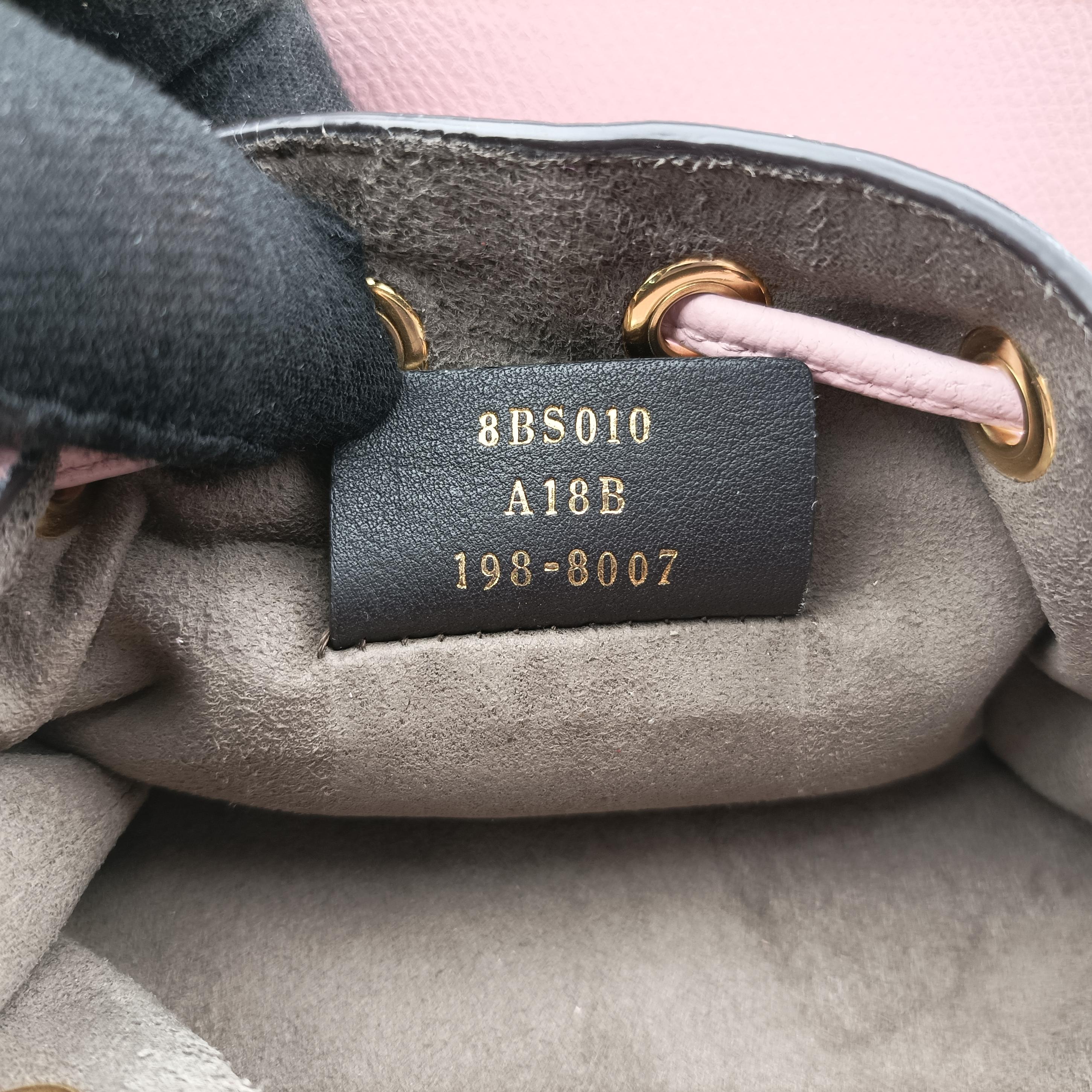 Vintage Fendi Mon Tresor Mini Bucket Pink Leather 8BS010 shoulderbag | stylenewstar