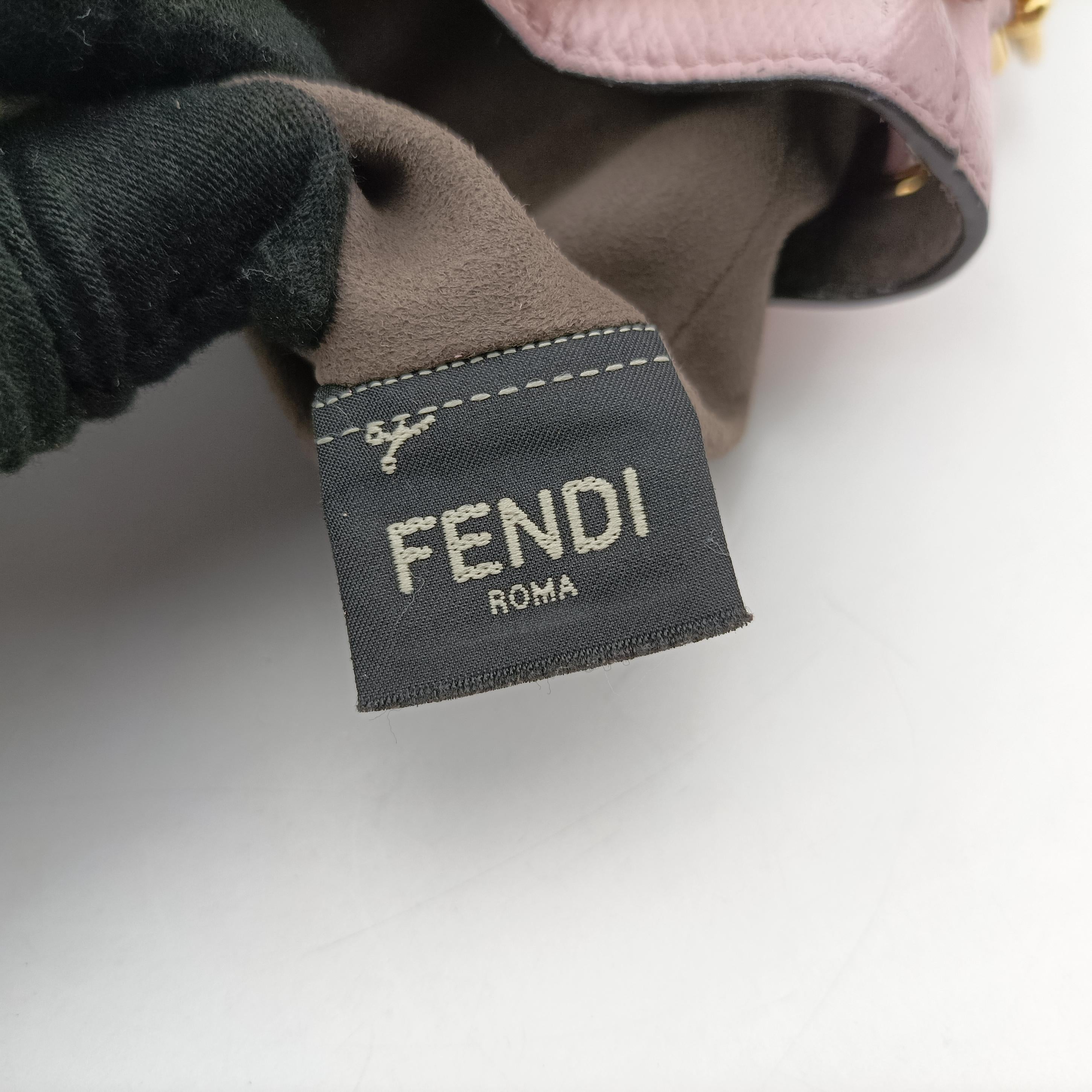 Vintage Fendi Mon Tresor Mini Bucket Pink Leather 8BS010 shoulderbag | stylenewstar