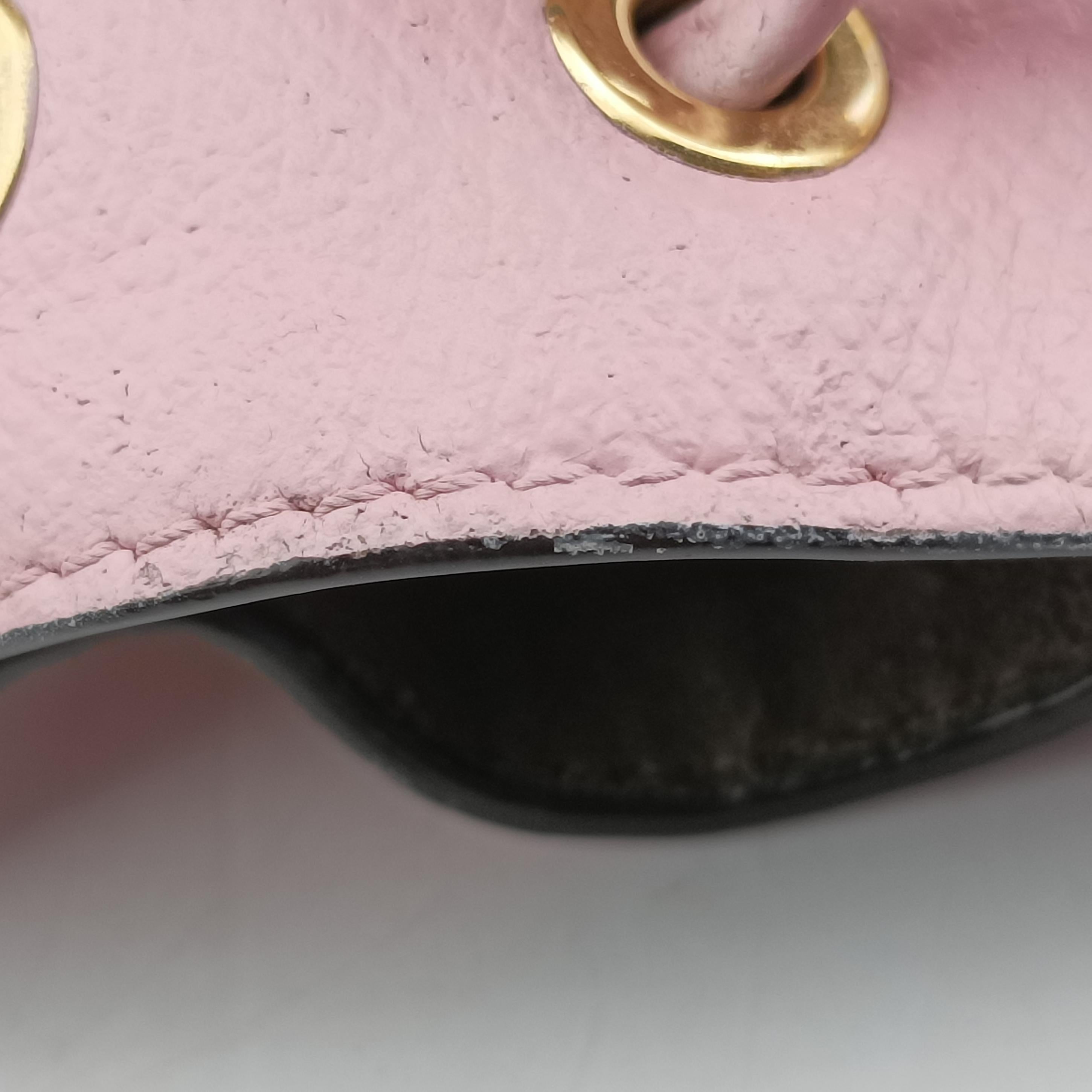 Vintage Fendi Mon Tresor Mini Bucket Pink Leather 8BS010 shoulderbag | stylenewstar