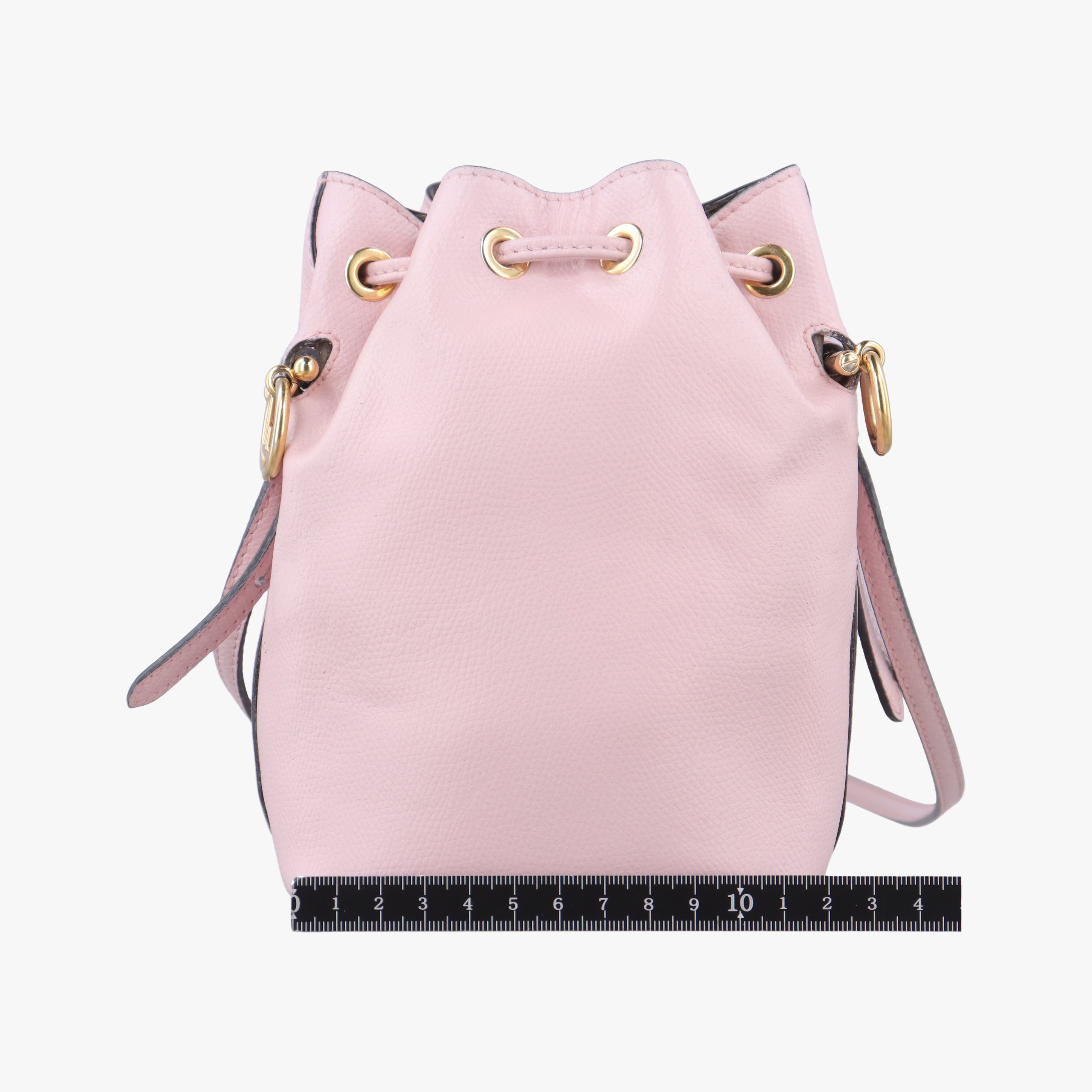 Vintage Fendi Mon Tresor Mini Bucket Pink Leather 8BS010 shoulderbag | stylenewstar
