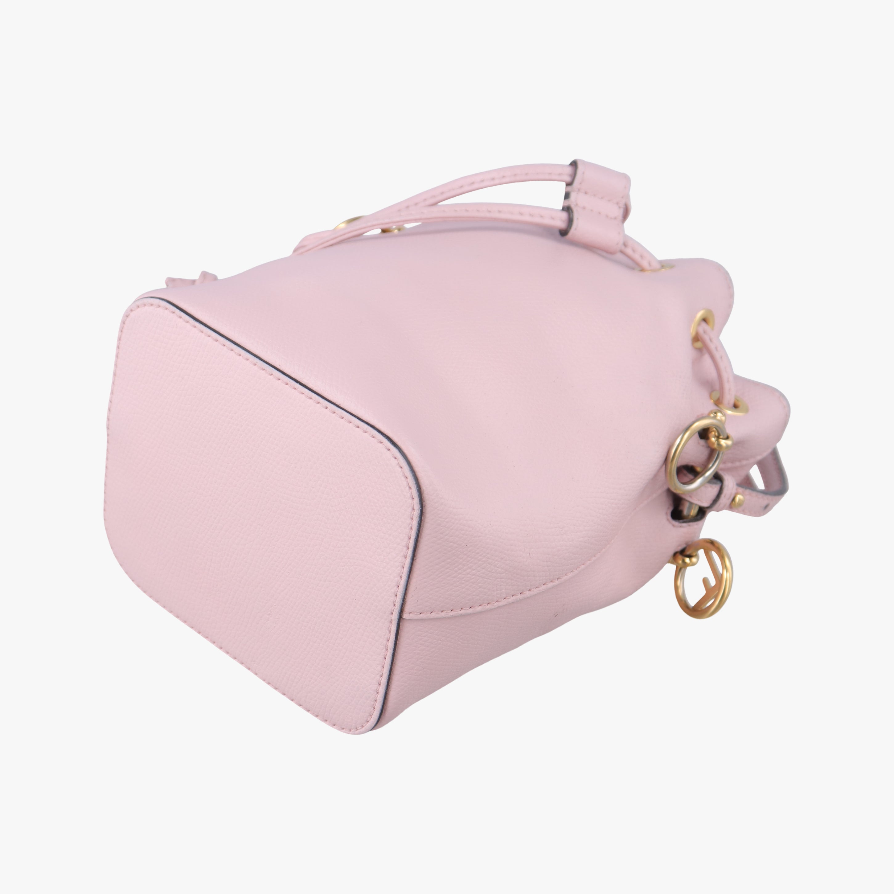 Vintage Fendi Mon Tresor Mini Bucket Pink Leather 8BS010 shoulderbag | stylenewstar