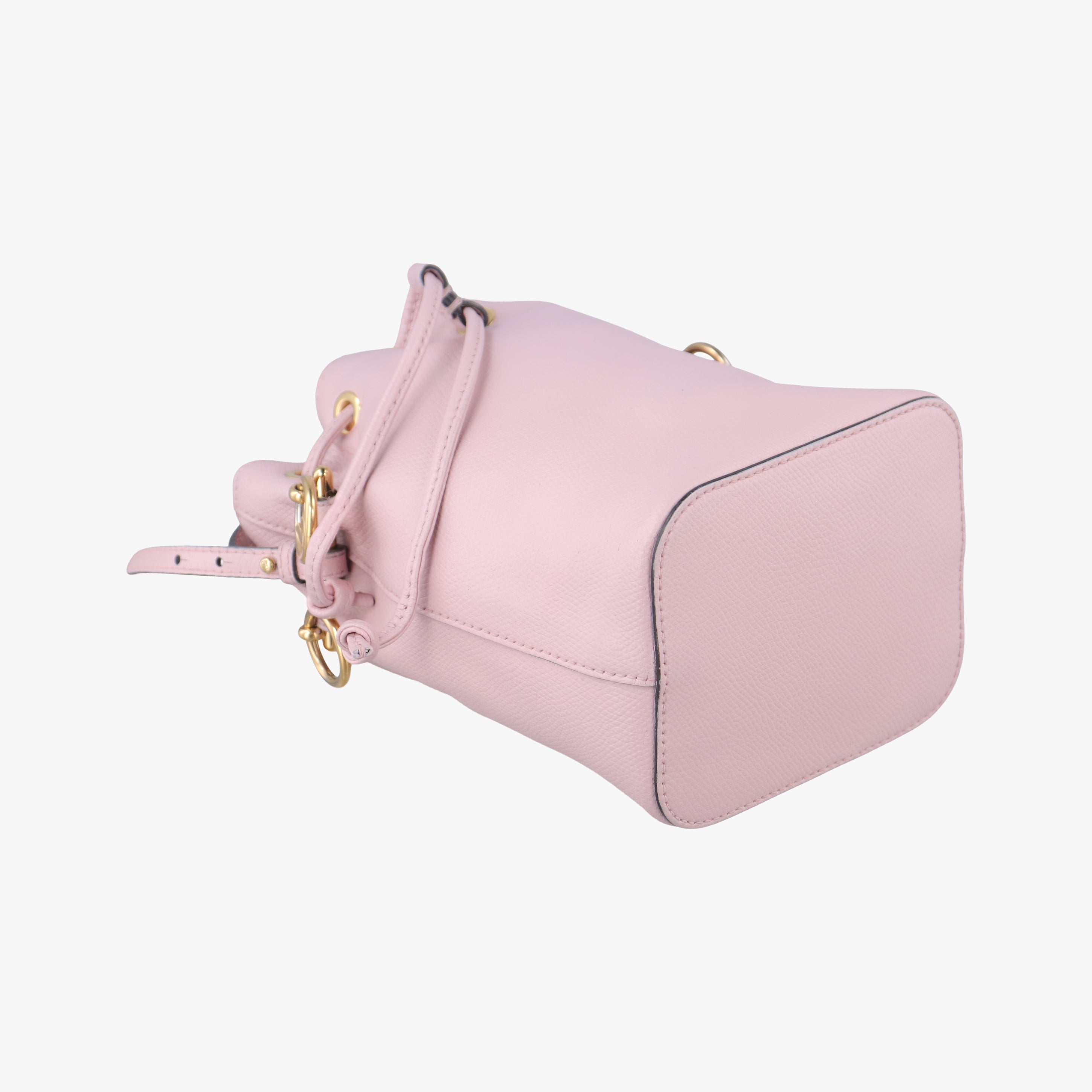 Vintage Fendi Mon Tresor Mini Bucket Pink Leather 8BS010 shoulderbag | stylenewstar