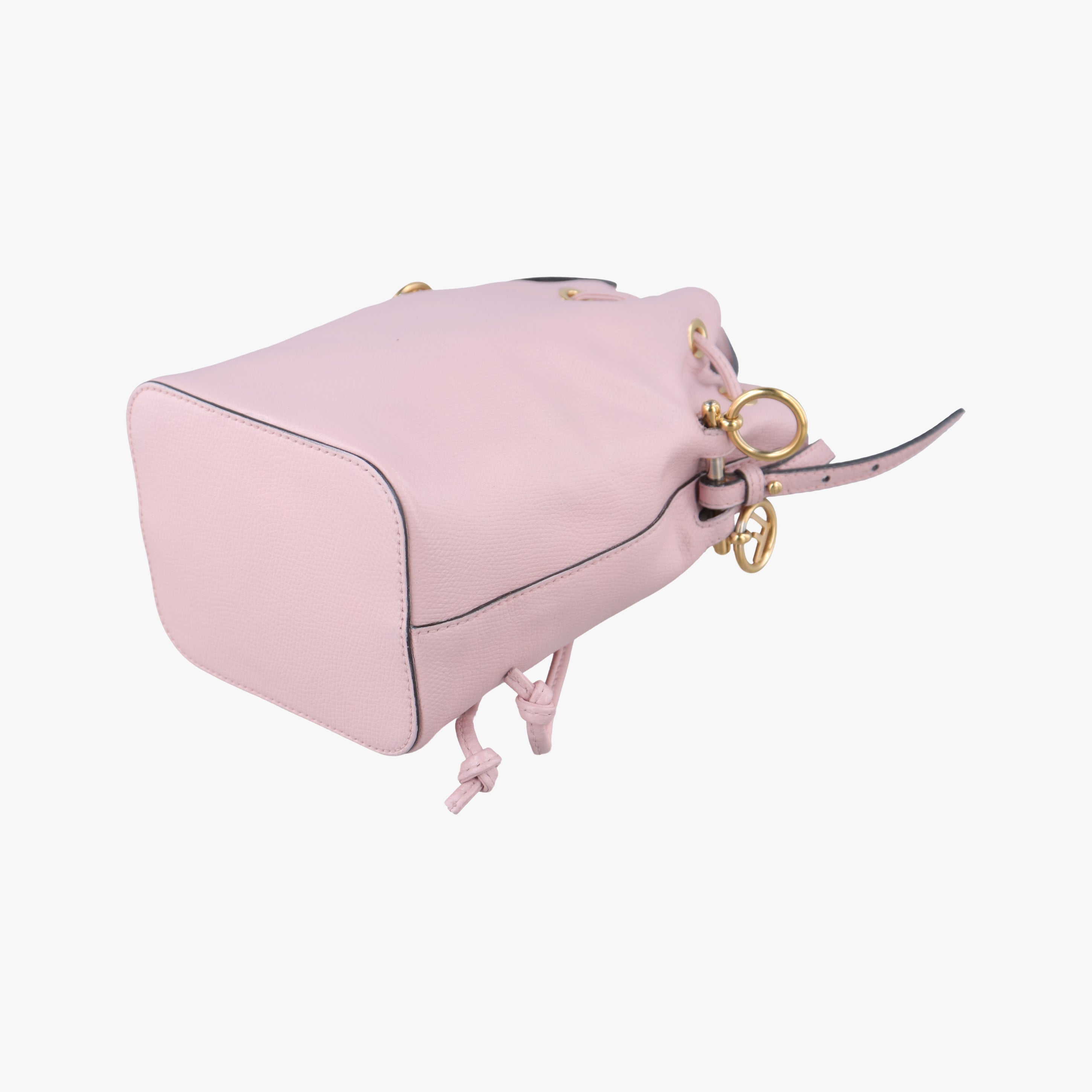 Vintage Fendi Mon Tresor Mini Bucket Pink Leather 8BS010 shoulderbag | stylenewstar