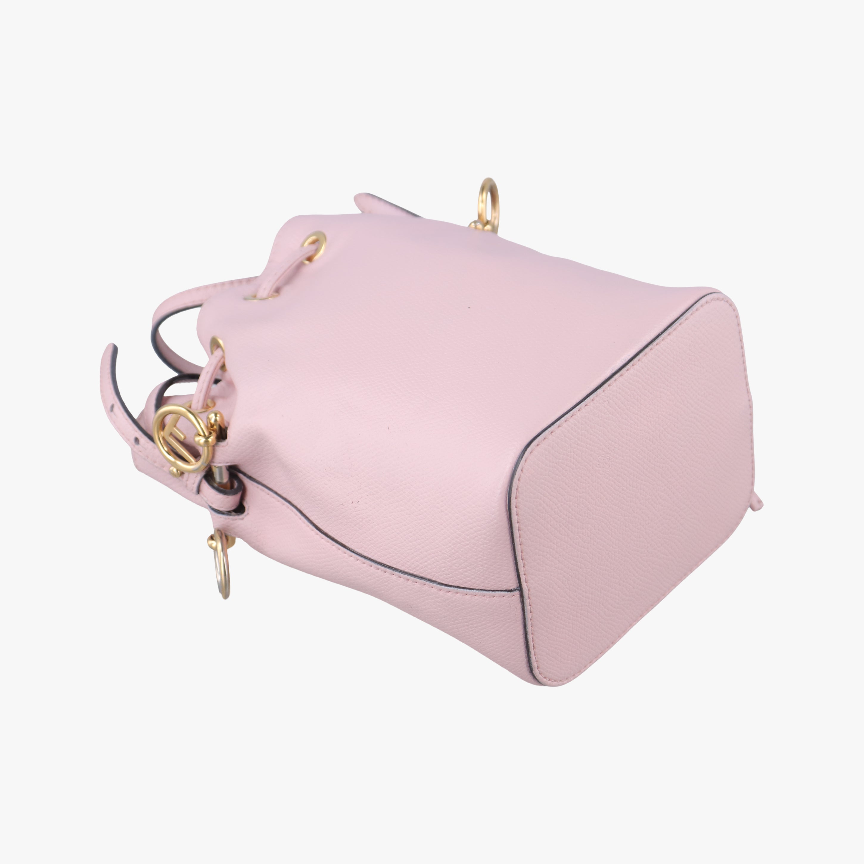 Vintage Fendi Mon Tresor Mini Bucket Pink Leather 8BS010 shoulderbag | stylenewstar