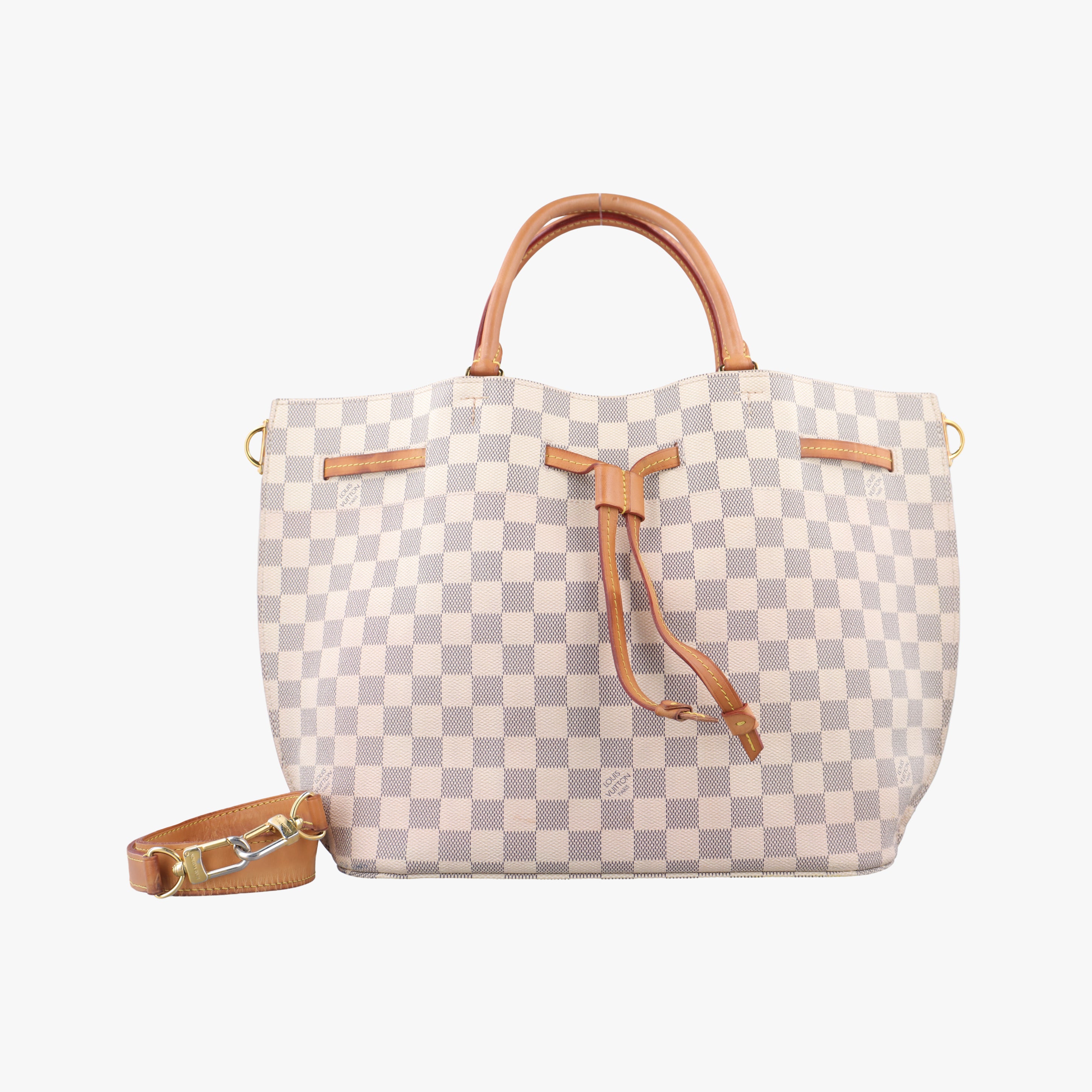 Pre-owned Louis Vuitton GIROLATA Azur Damier Canvas N41579 shoulderbag | stylenewstar
