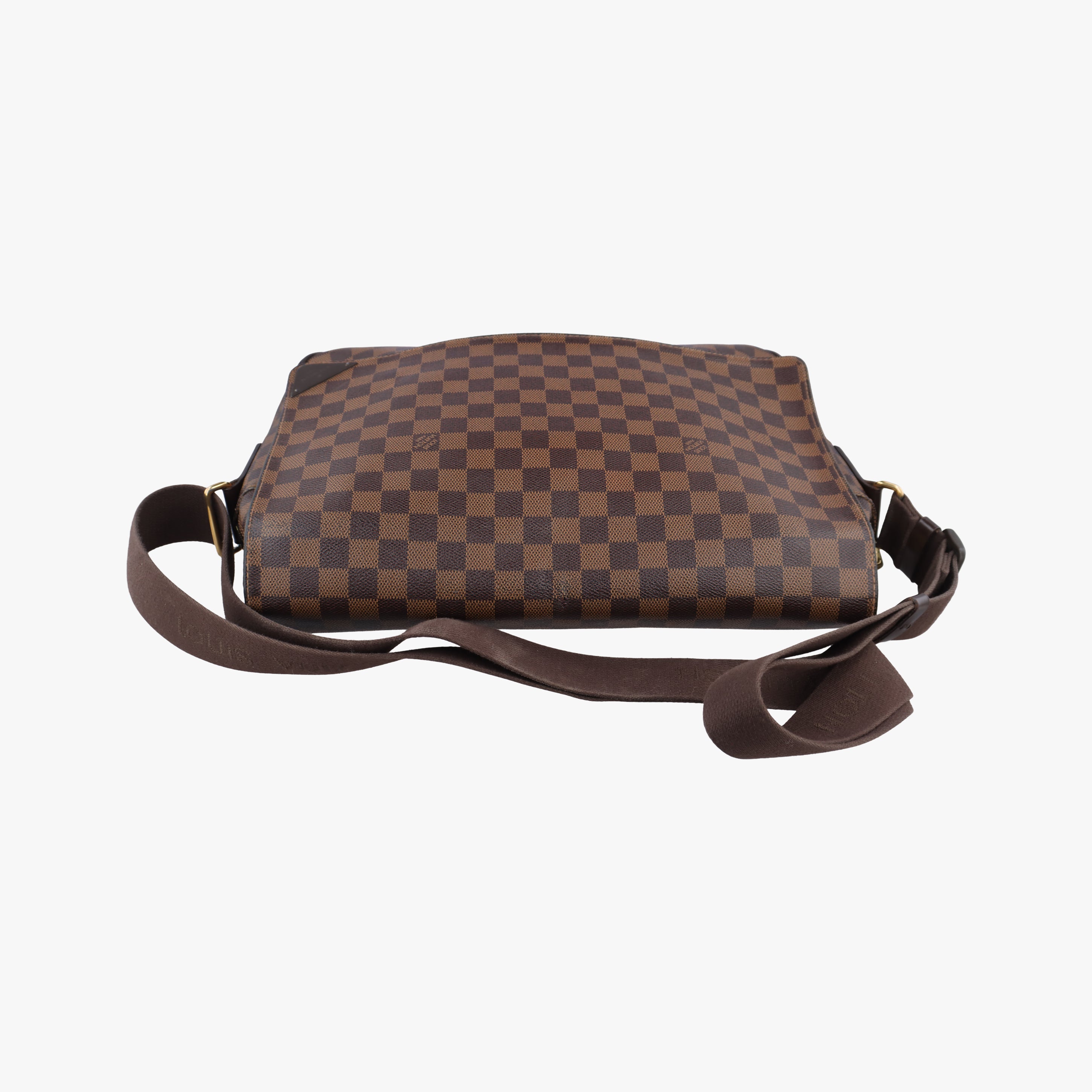 Pre-owned Louis Vuitton SHELTON MM EBENE Damier Canvas N41149 shoulderbag | stylenewstar