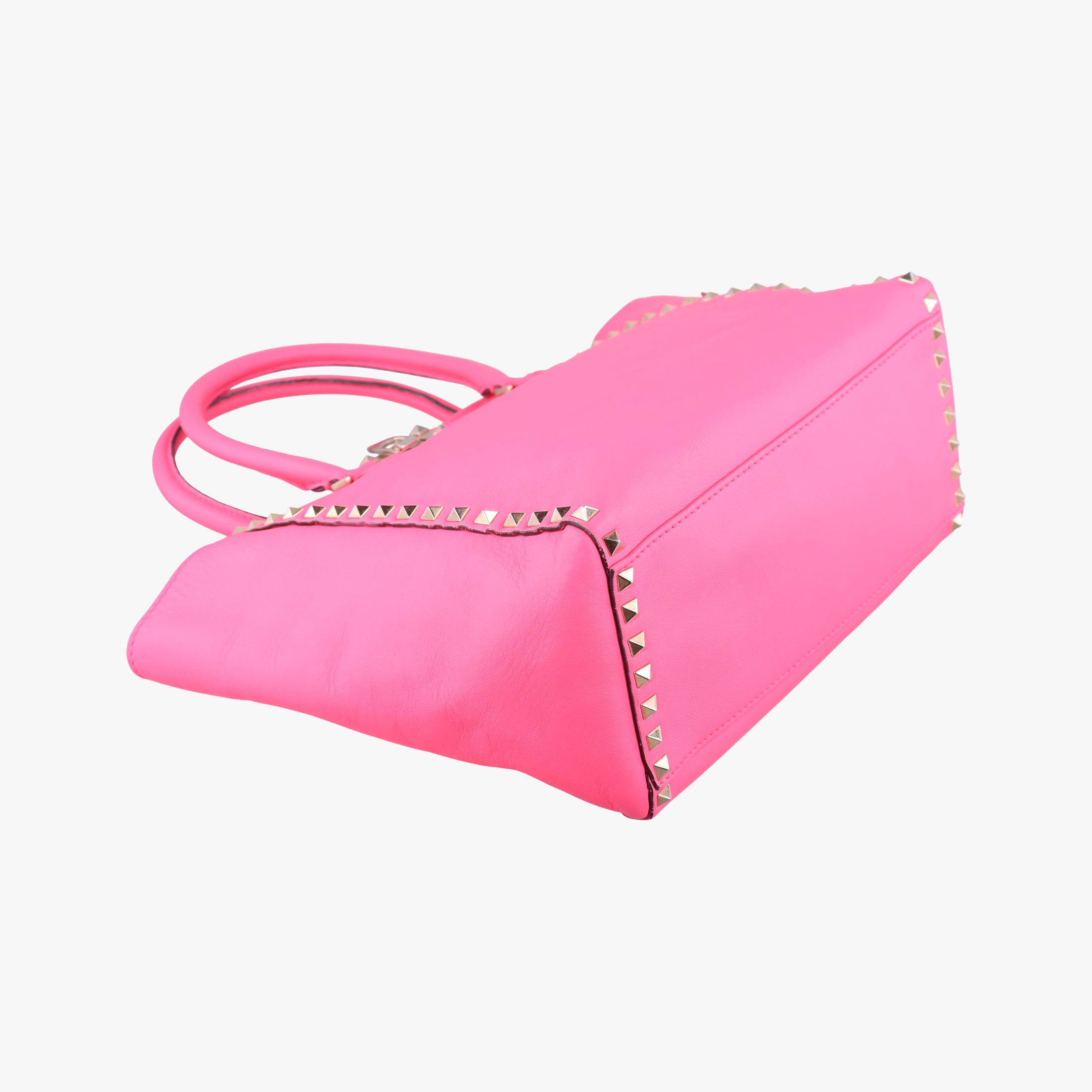 Secondhand Valentino Rockstud Rose leather  shoulderbag | stylenewstar