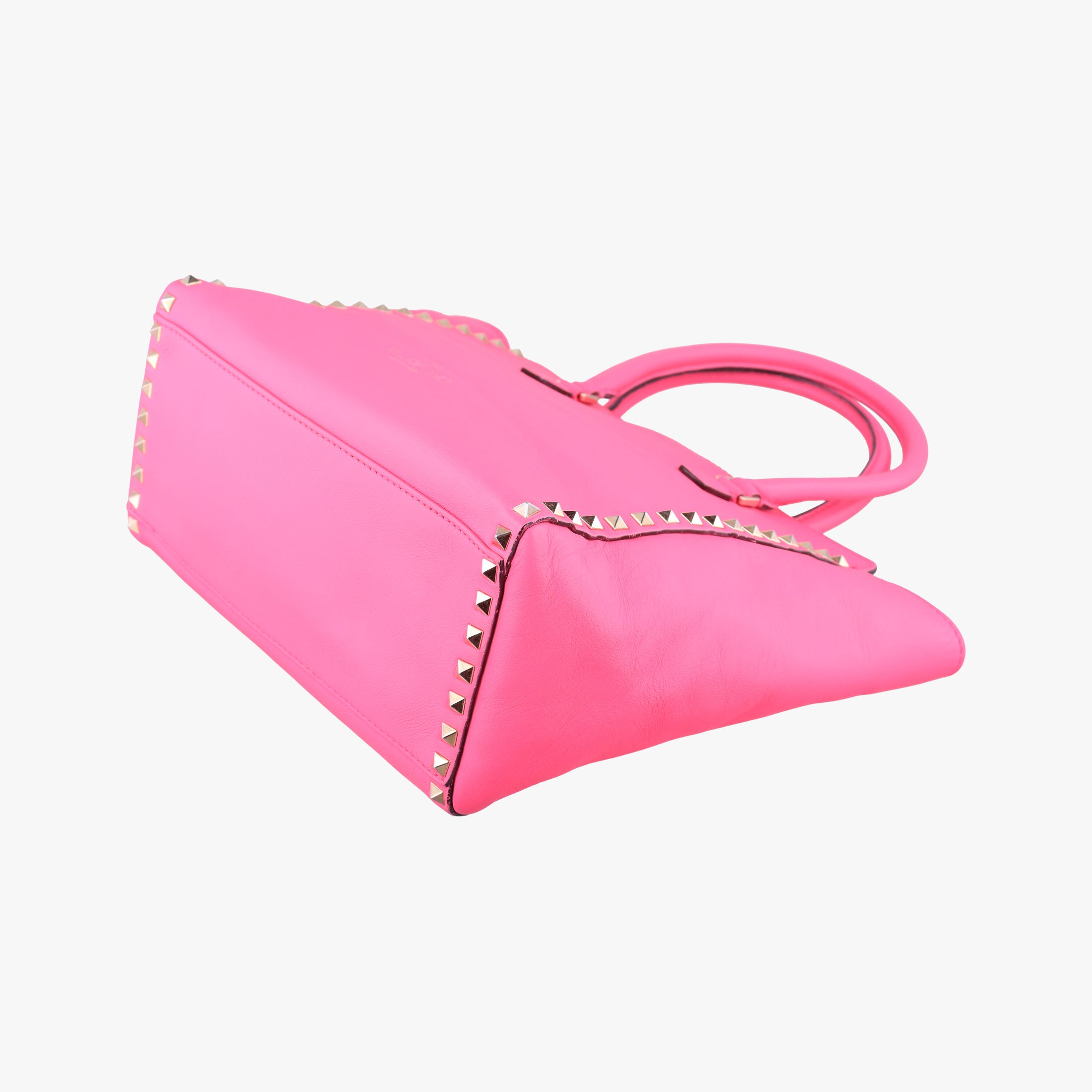 Secondhand Valentino Rockstud Rose leather  shoulderbag | stylenewstar