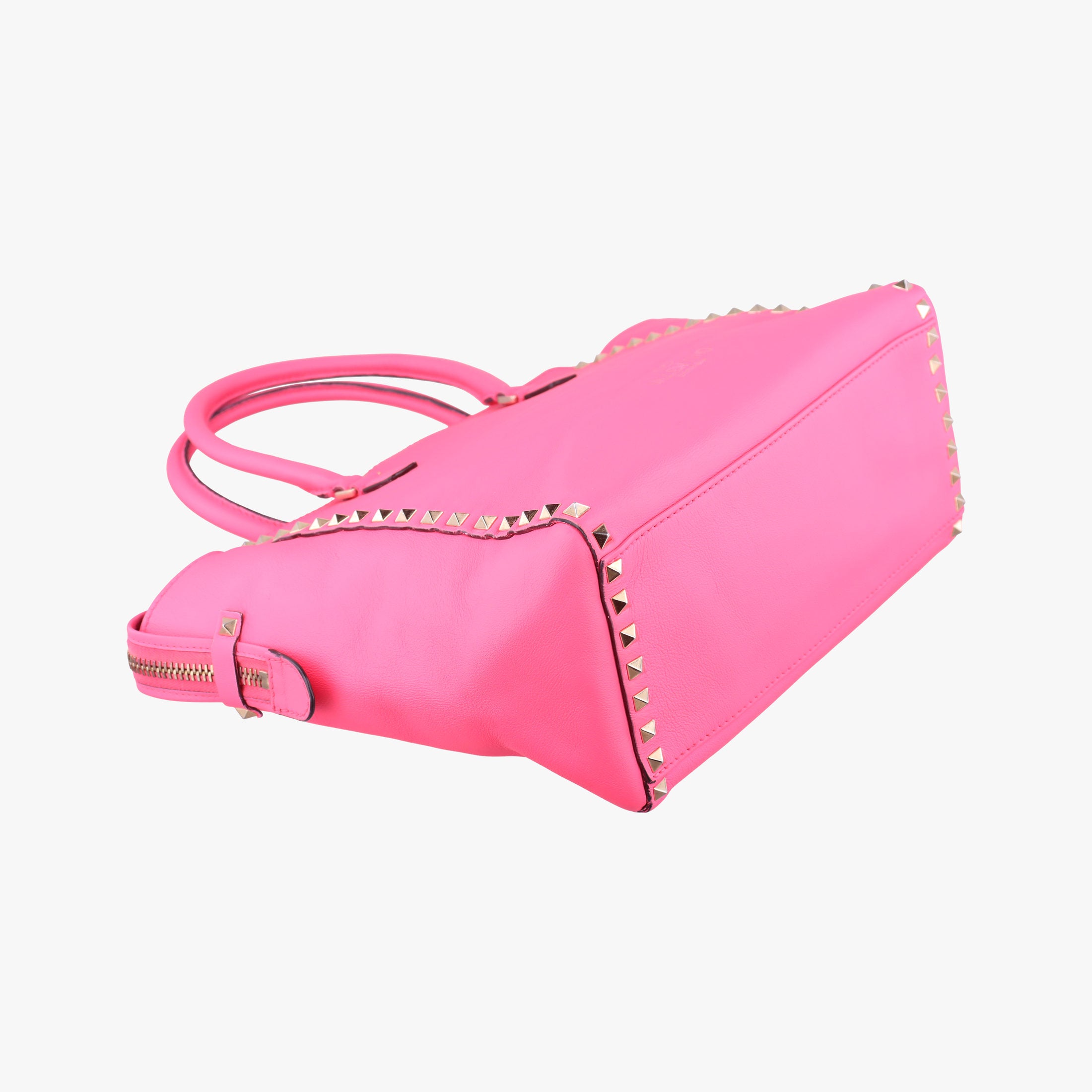 Secondhand Valentino Rockstud Rose leather  shoulderbag | stylenewstar