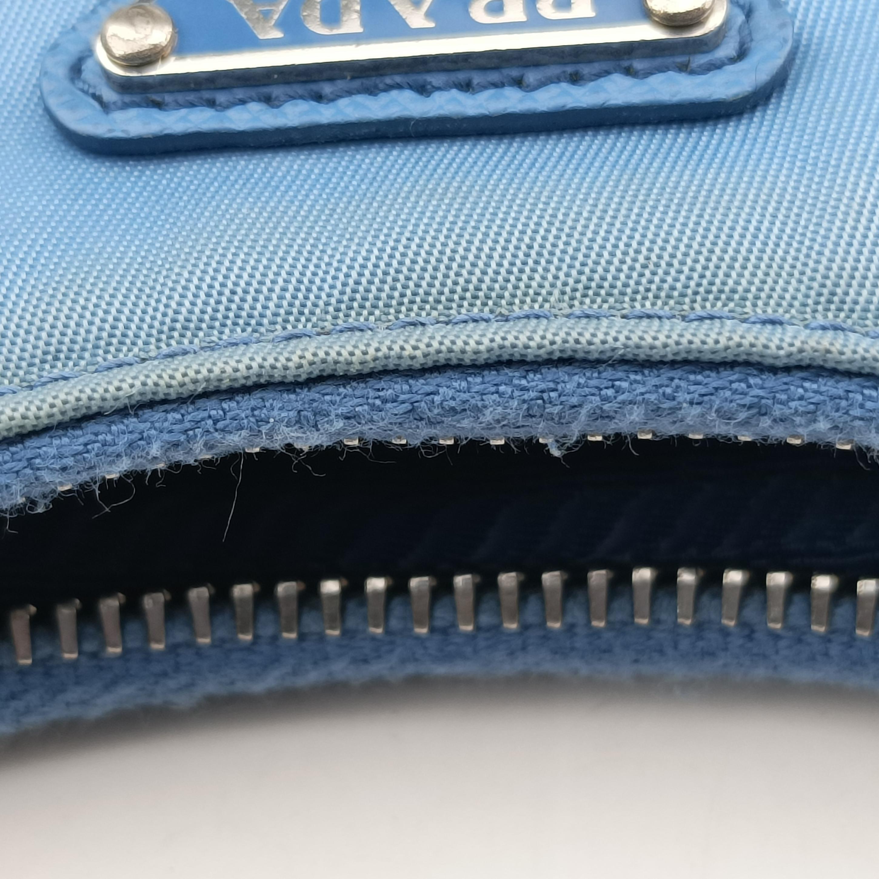 Pre-owned Prada Re-Edition Nylon Mini white nylon 1TT122 shoulderbag | stylenewstar
