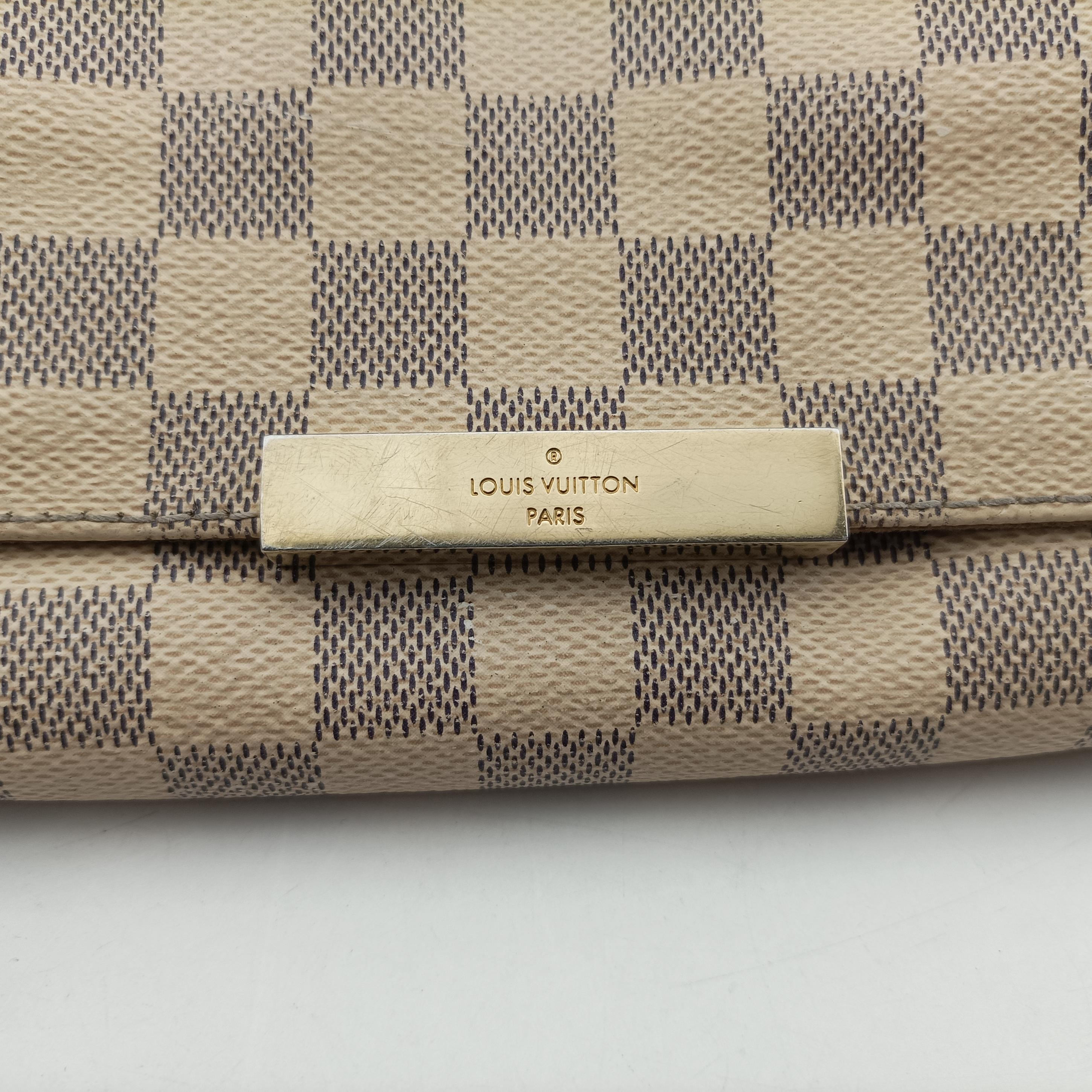 Pre-owned Louis Vuitton FAVORITE PM Azur Damier Canvas N41277 shoulderbag | stylenewstar