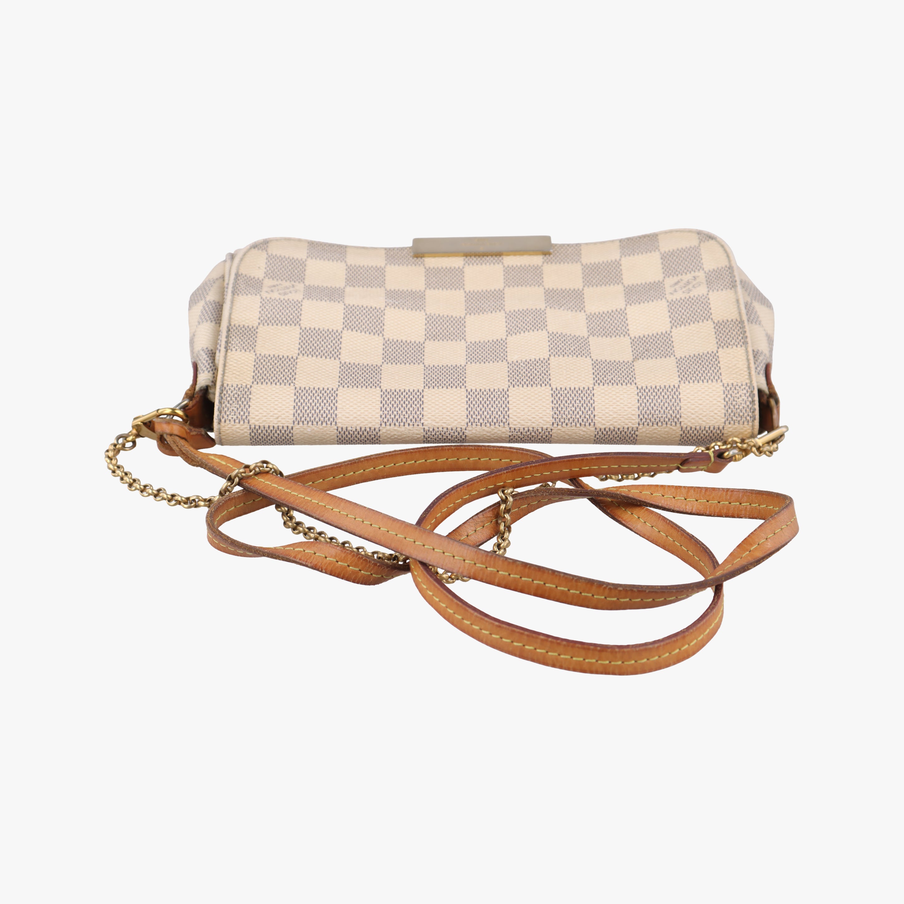 Pre-owned Louis Vuitton FAVORITE PM Azur Damier Canvas N41277 shoulderbag | stylenewstar