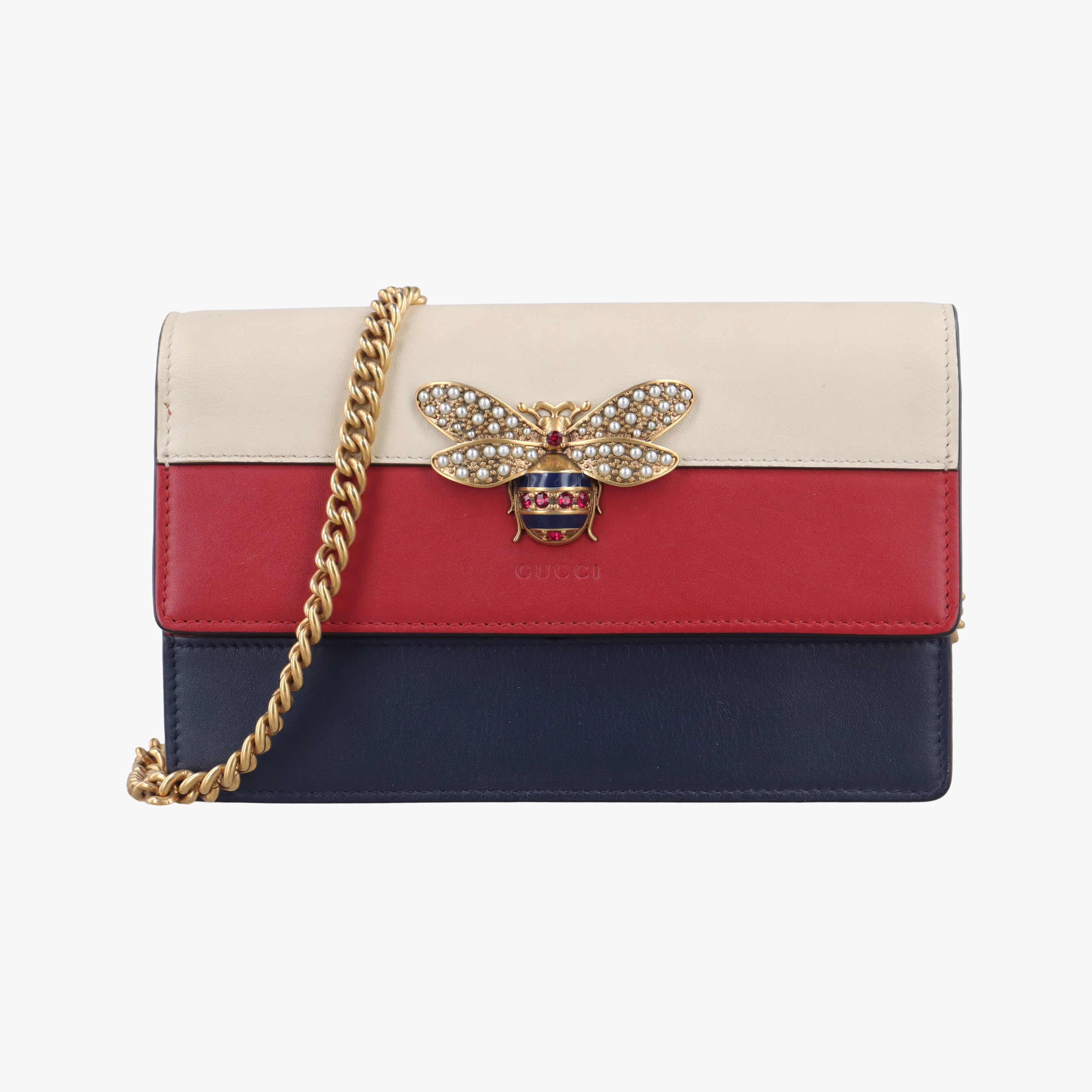 Vintage Gucci Queen Margaret Multicolour Leather 476079 shoulderbag | stylenewstar