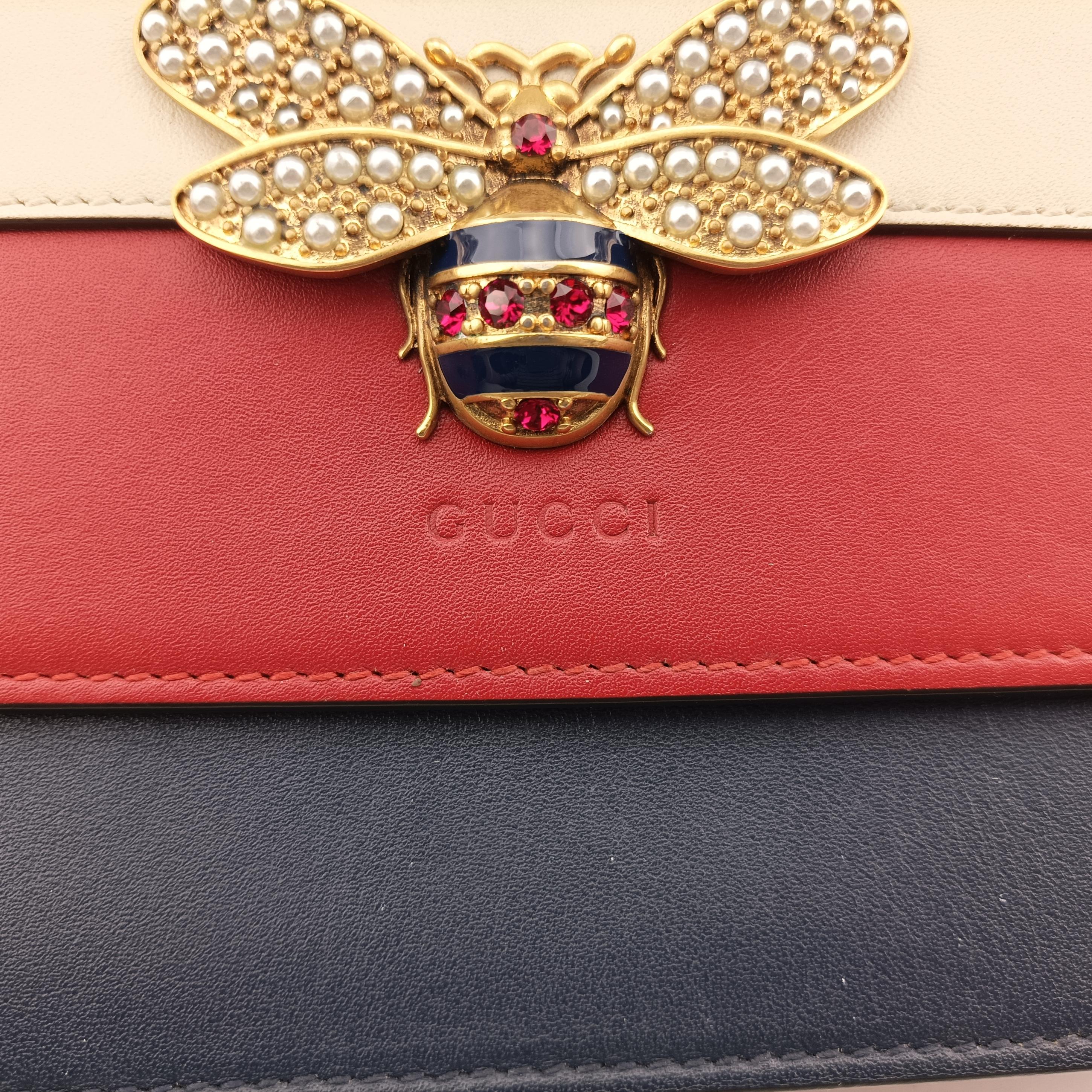 Vintage Gucci Queen Margaret Multicolour Leather 476079 shoulderbag | stylenewstar