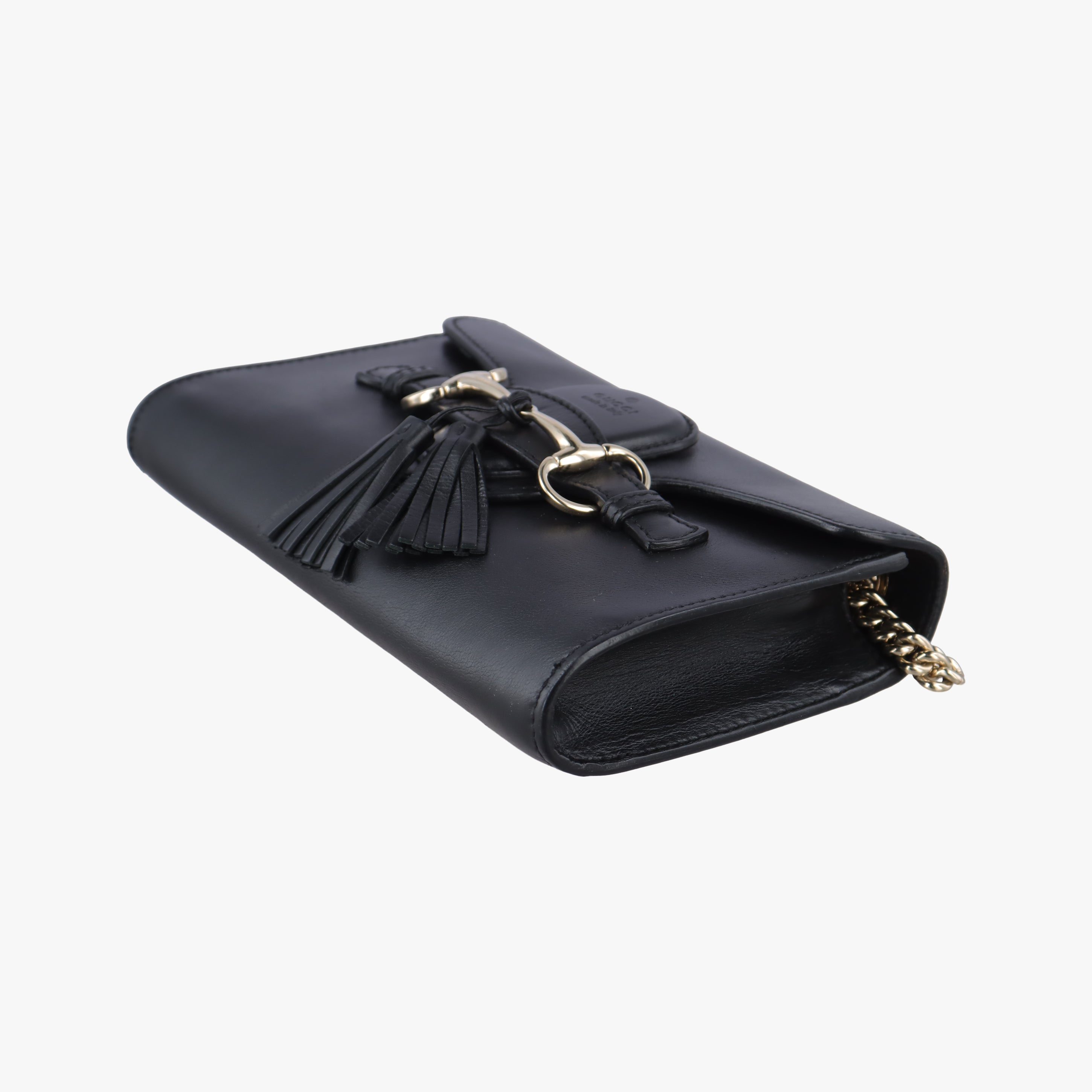 Secondhand Gucci Emily Black Leather 283063 shoulderbag | stylenewstar