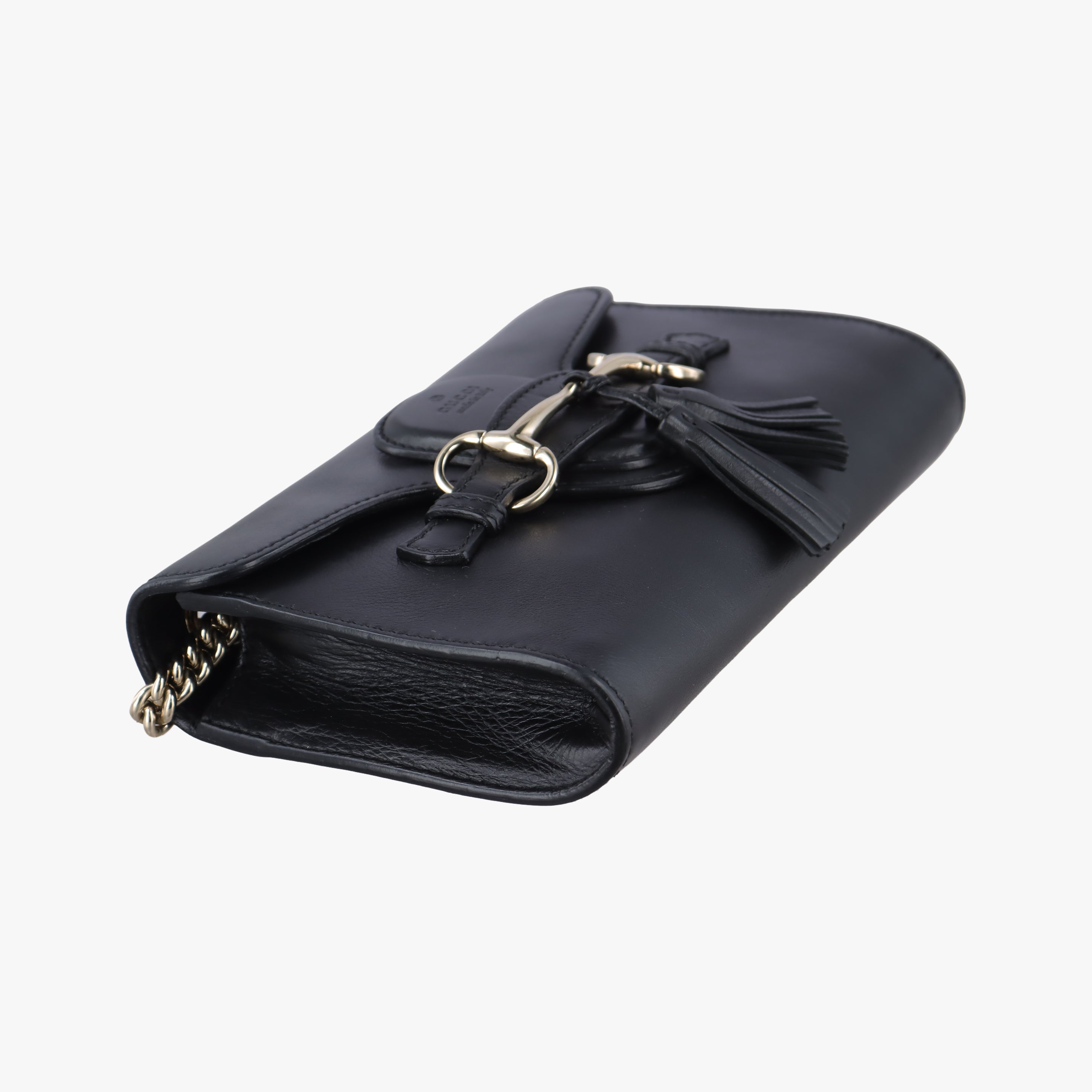 Secondhand Gucci Emily Black Leather 283063 shoulderbag | stylenewstar