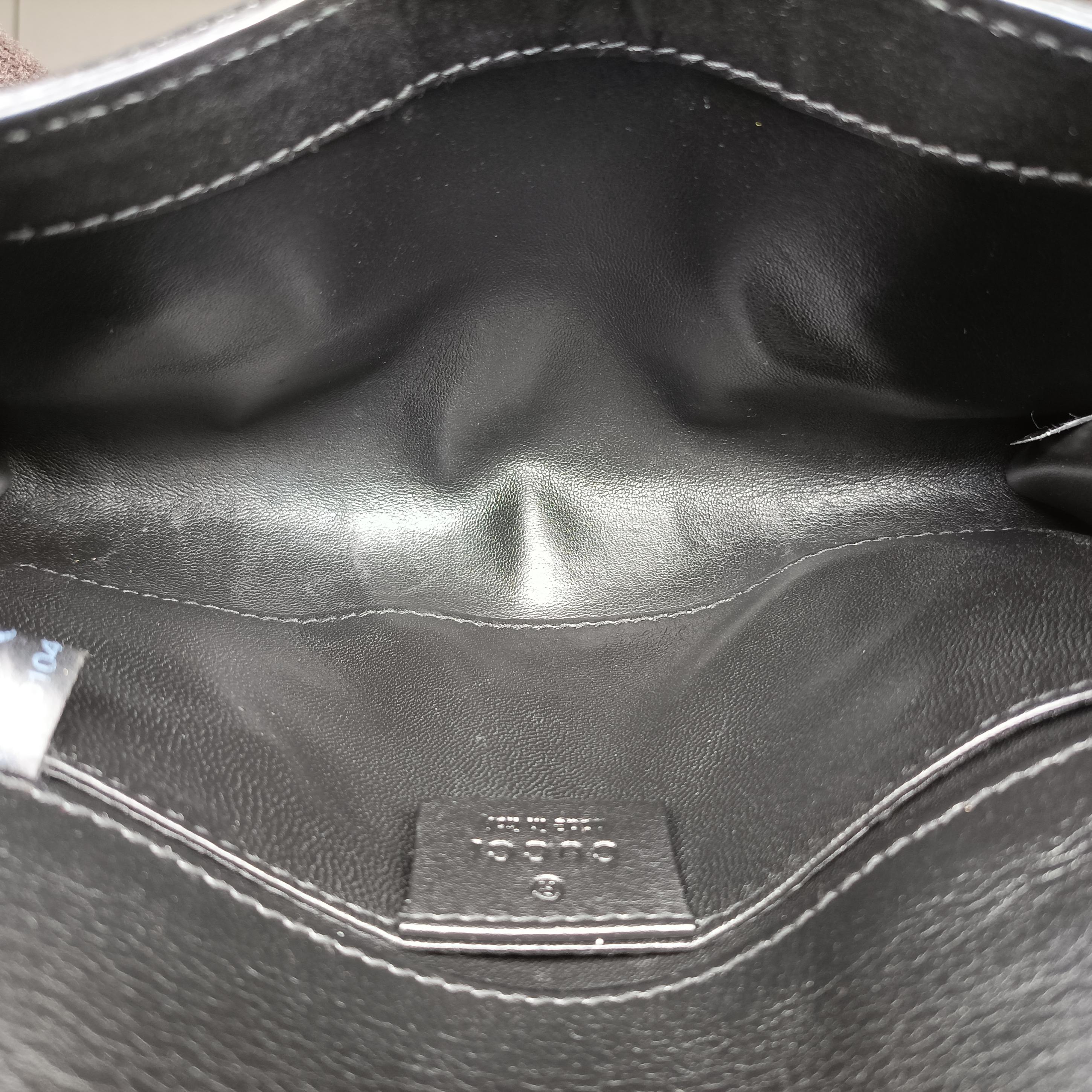Secondhand Gucci Emily Black Leather 283063 shoulderbag | stylenewstar