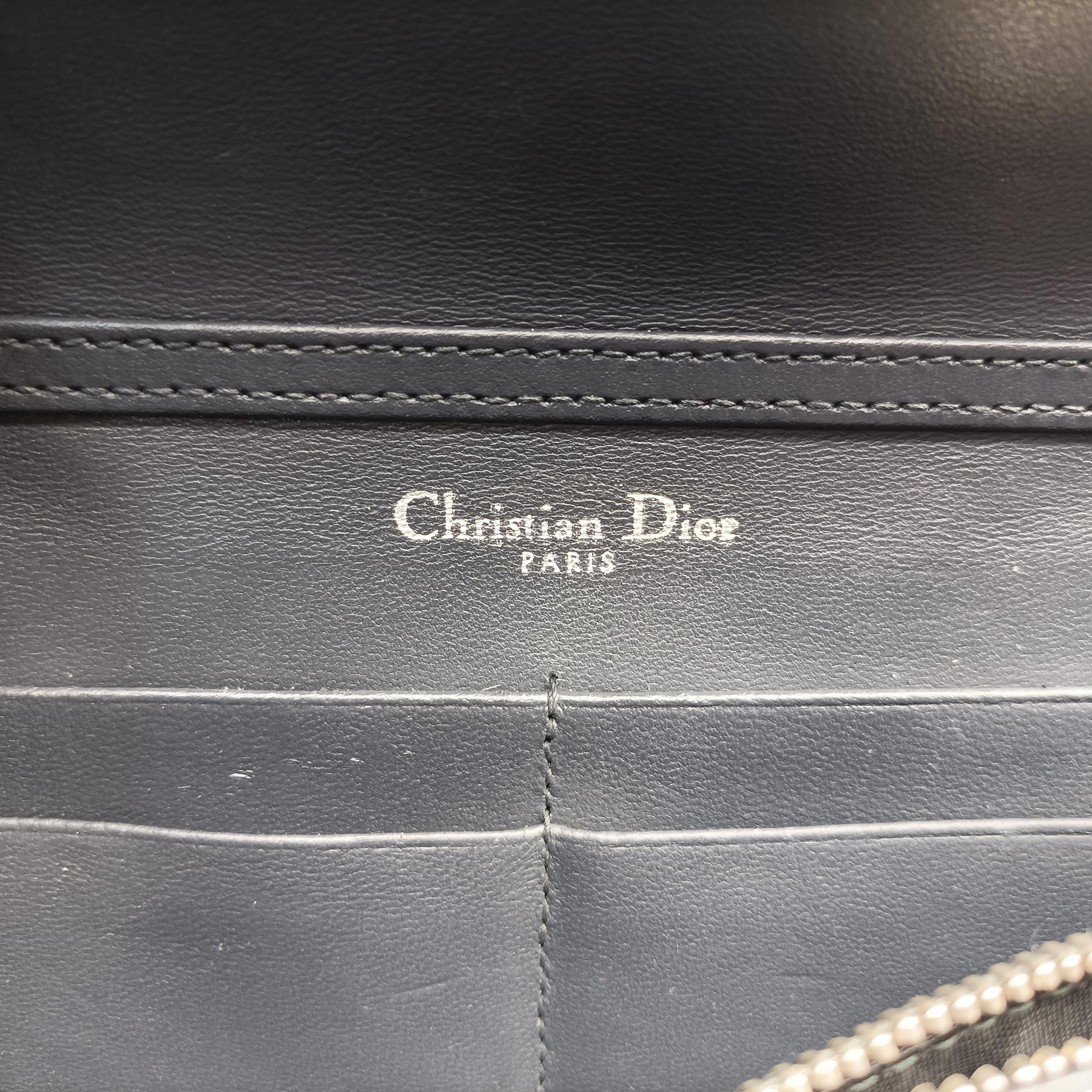 Secondhand Christian Dior Diorama Silver leather  shoulderbag | stylenewstar