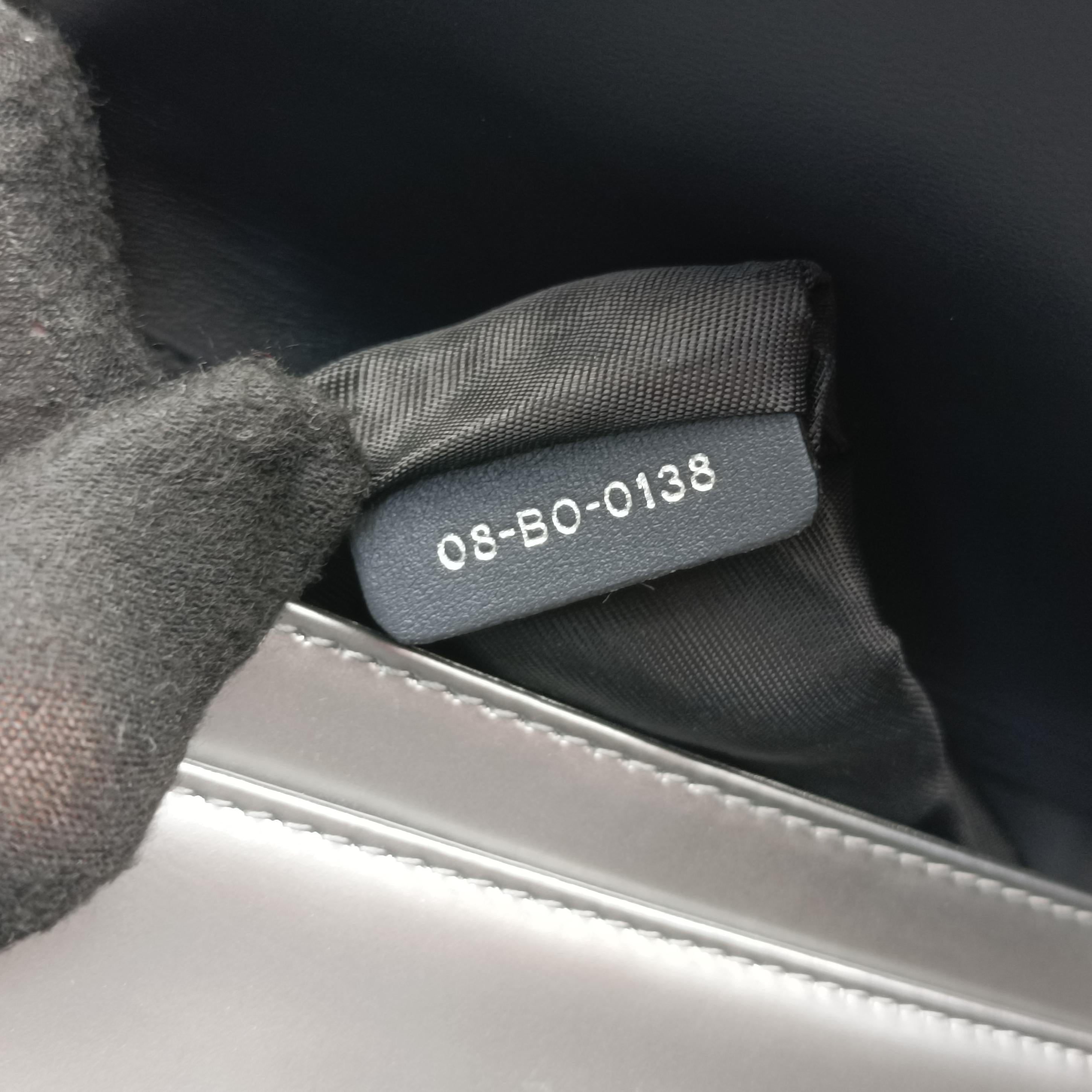 Secondhand Christian Dior Diorama Silver leather  shoulderbag | stylenewstar