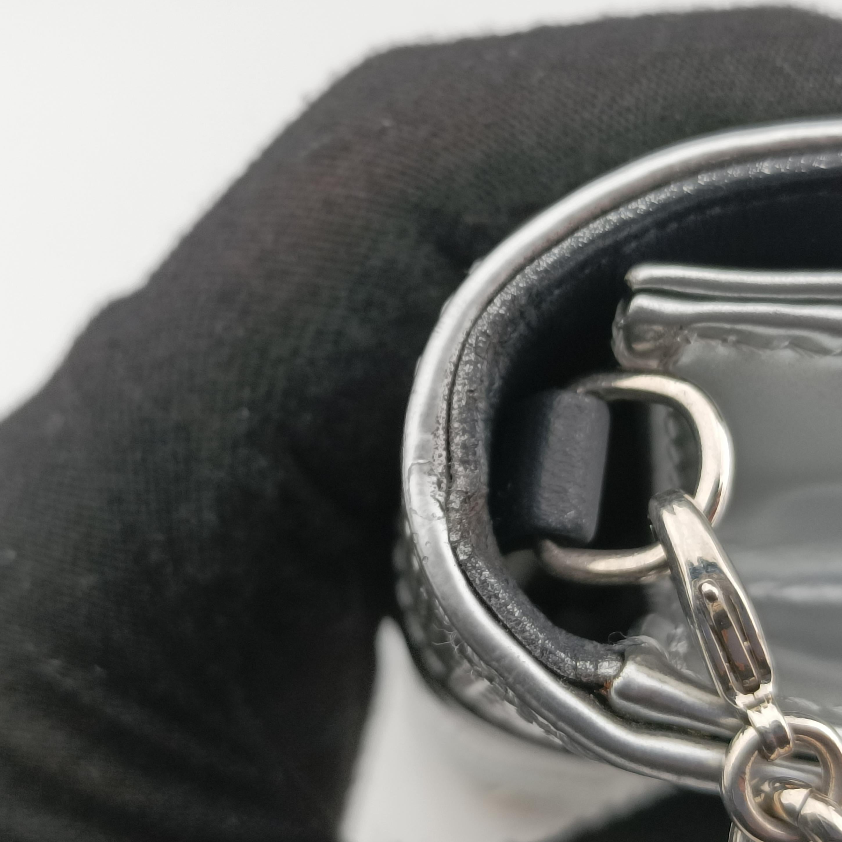 Secondhand Christian Dior Diorama Silver leather  shoulderbag | stylenewstar