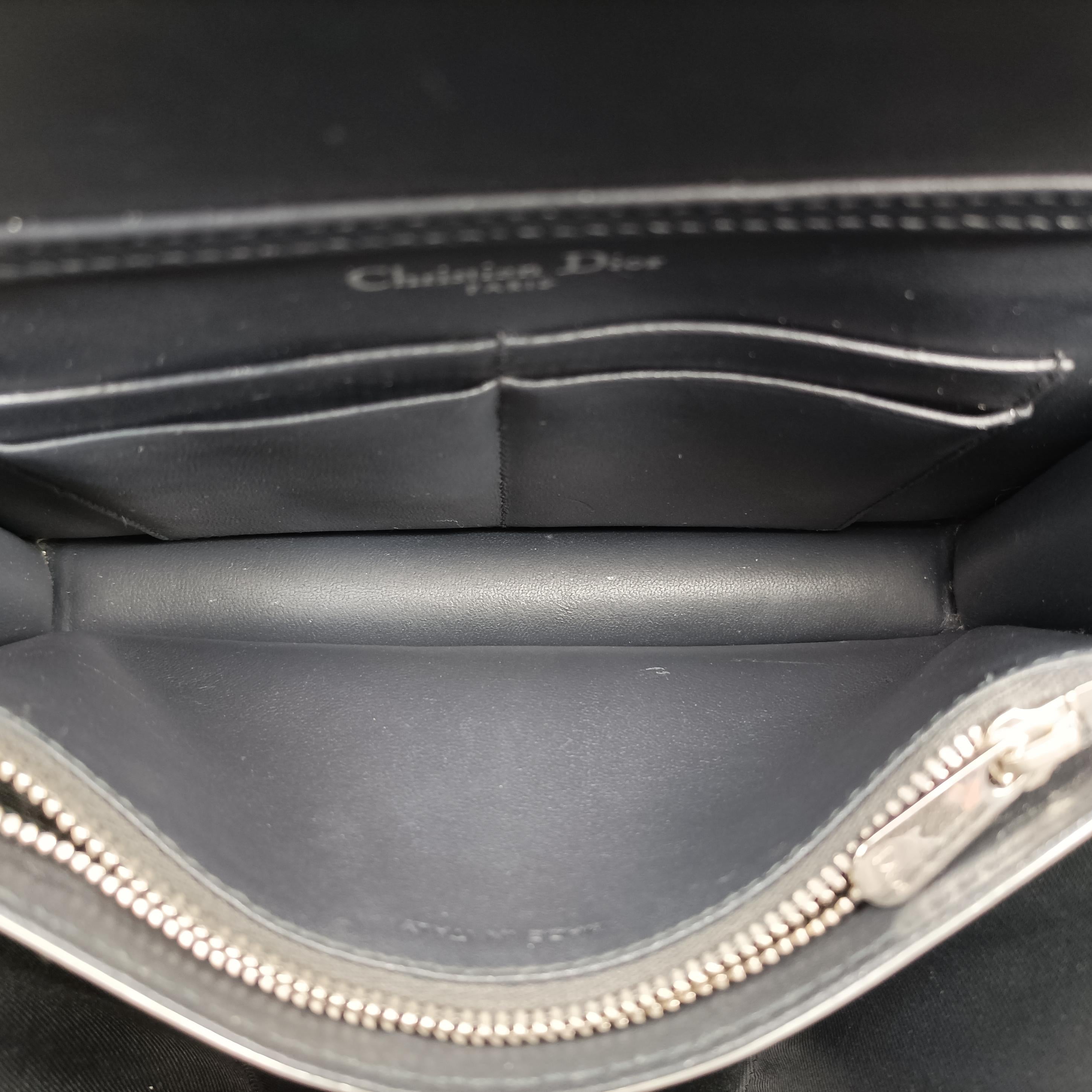 Secondhand Christian Dior Diorama Silver leather  shoulderbag | stylenewstar