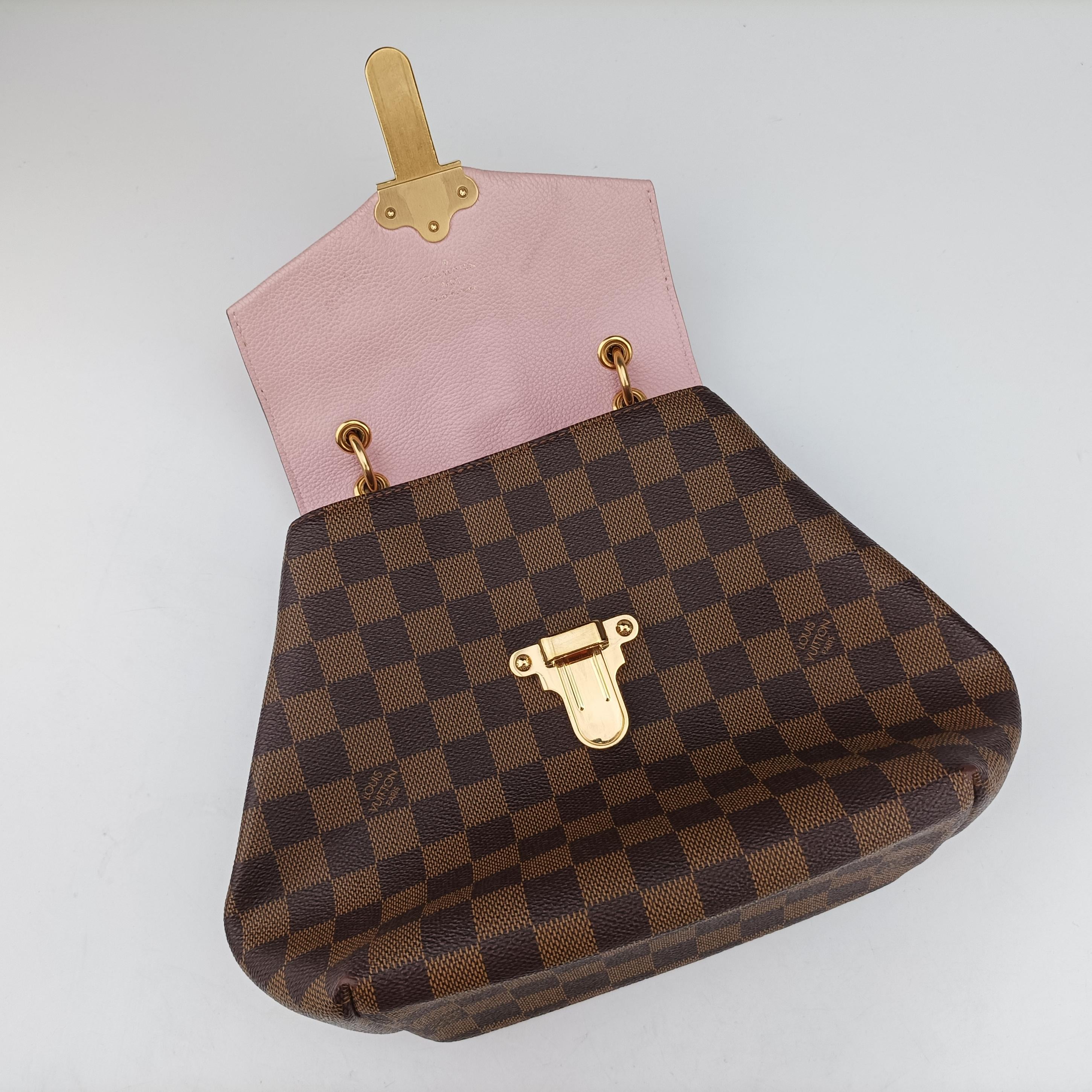 Pre-owned Louis Vuitton Daypack Clapton EBENE×MAGNOLIA Monogram Canvas×calf leather N42262 backpack/rucksack | stylenewstar