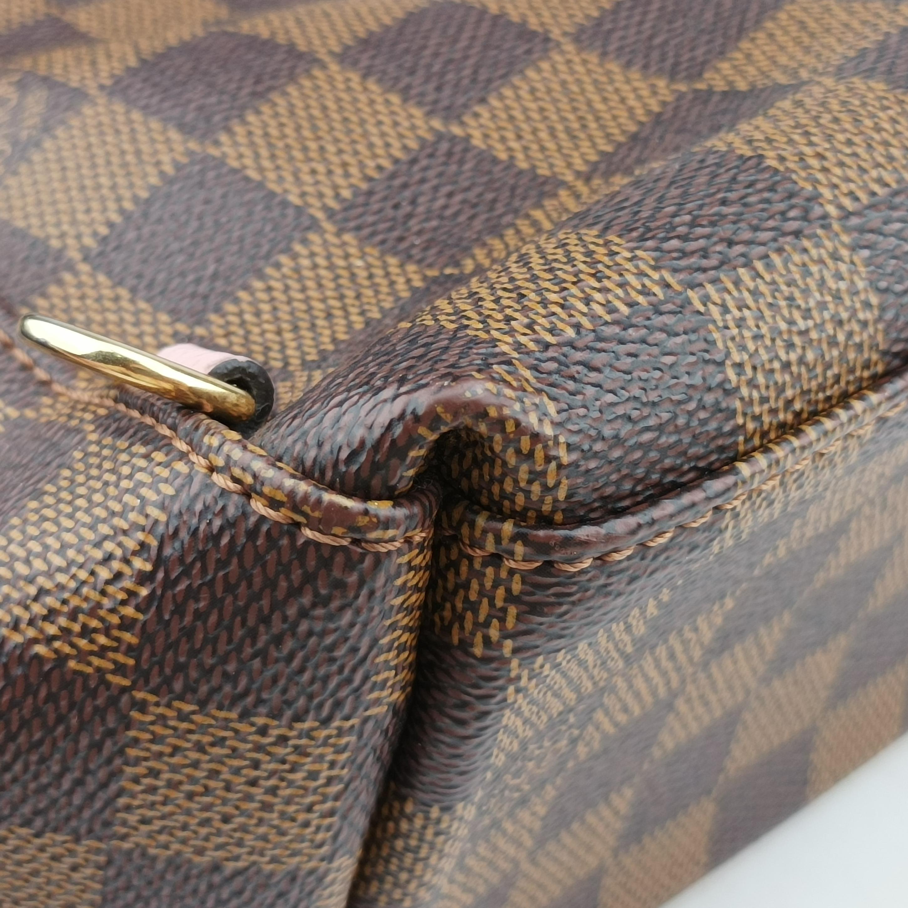 Pre-owned Louis Vuitton Daypack Clapton EBENE×MAGNOLIA Monogram Canvas×calf leather N42262 backpack/rucksack | stylenewstar