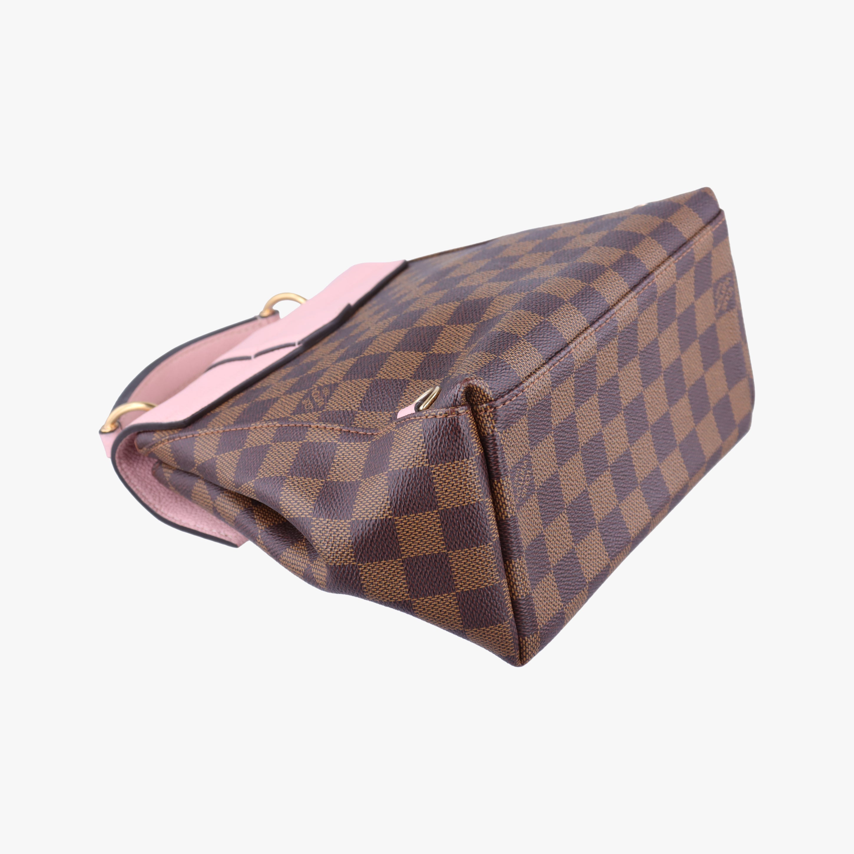 Pre-owned Louis Vuitton Daypack Clapton EBENE×MAGNOLIA Monogram Canvas×calf leather N42262 backpack/rucksack | stylenewstar