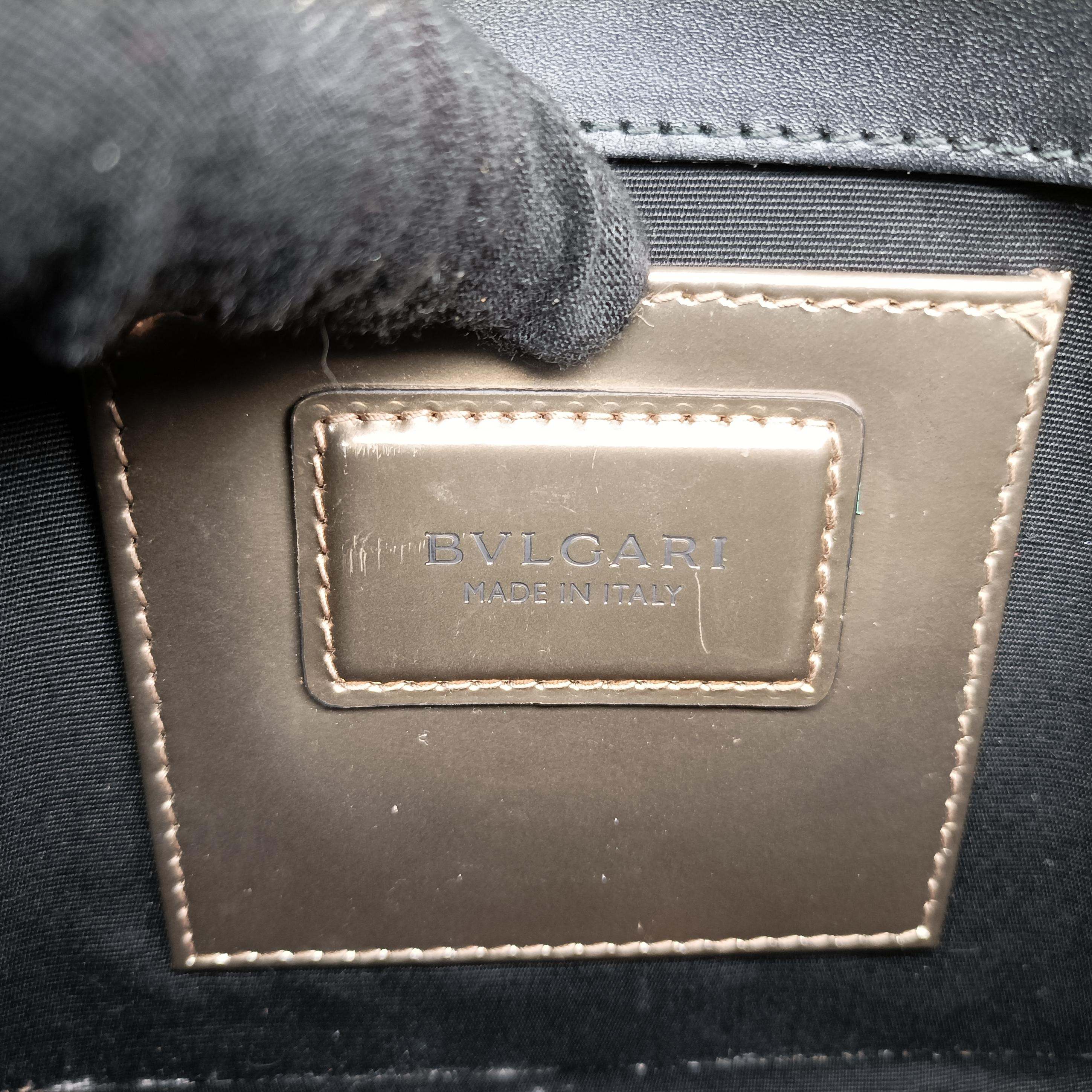 Secondhand Bvlgari SERPENTI FOREVER Golden Enamel  shoulderbag | stylenewstar
