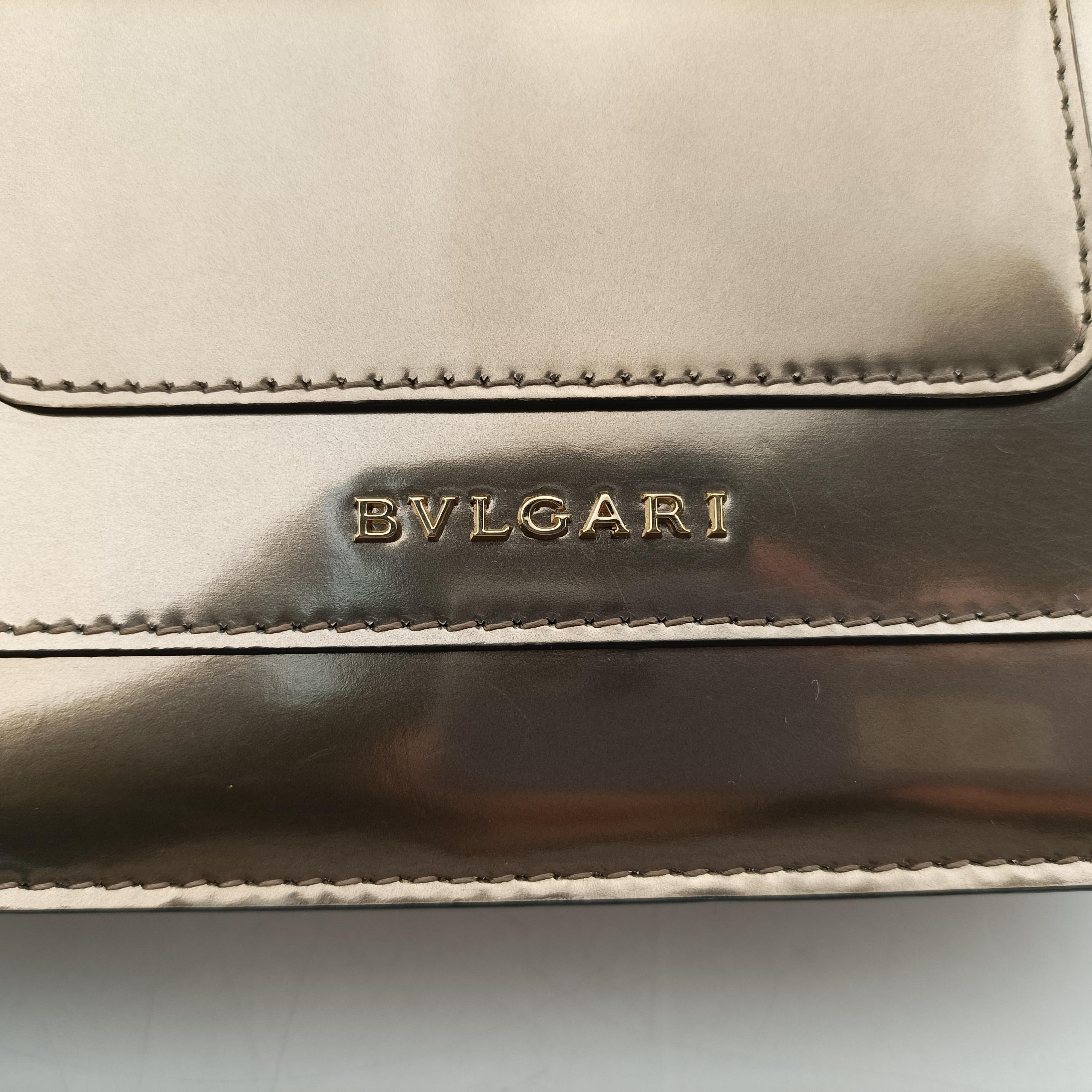 Secondhand Bvlgari SERPENTI FOREVER Golden Enamel  shoulderbag | stylenewstar