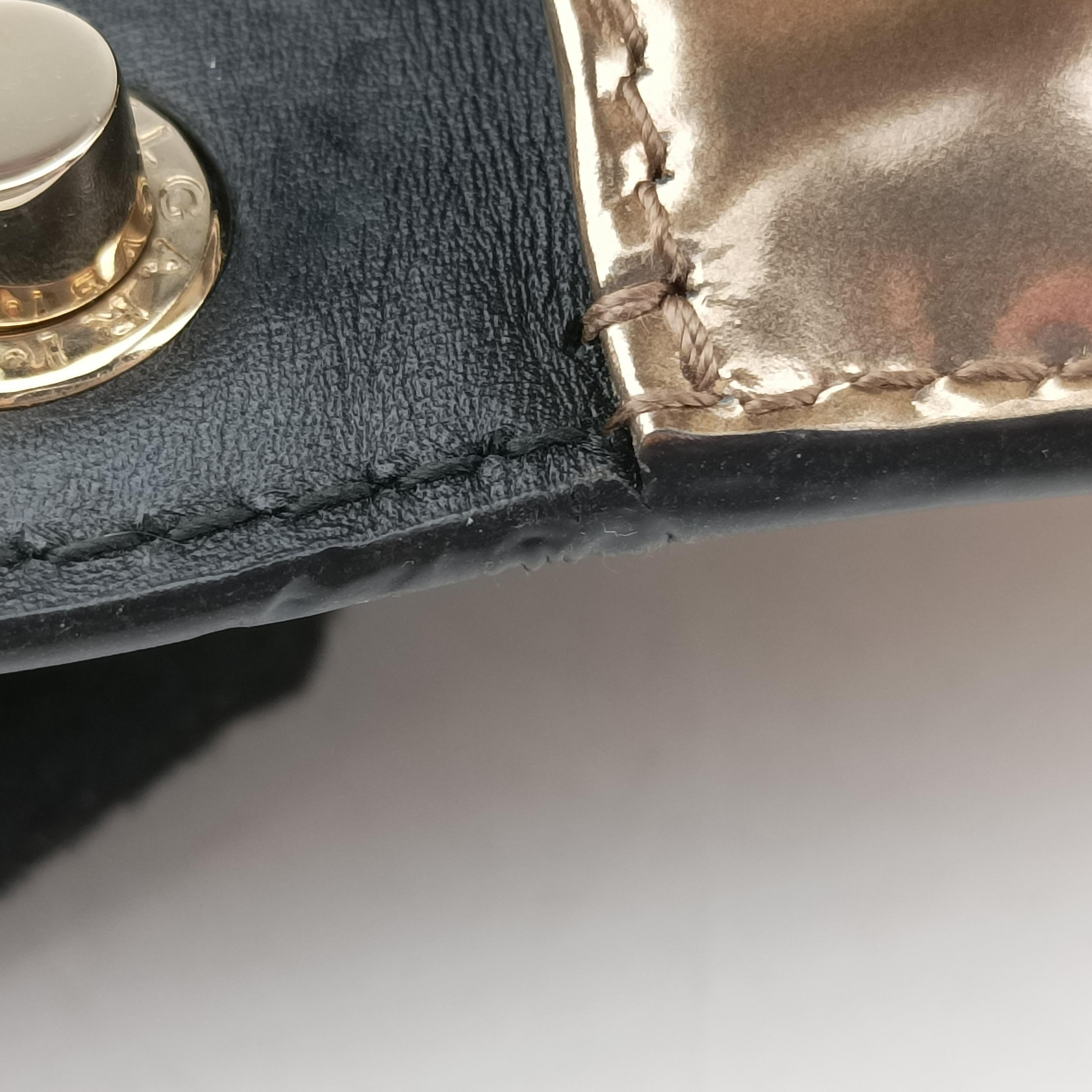 Secondhand Bvlgari SERPENTI FOREVER Golden Enamel  shoulderbag | stylenewstar