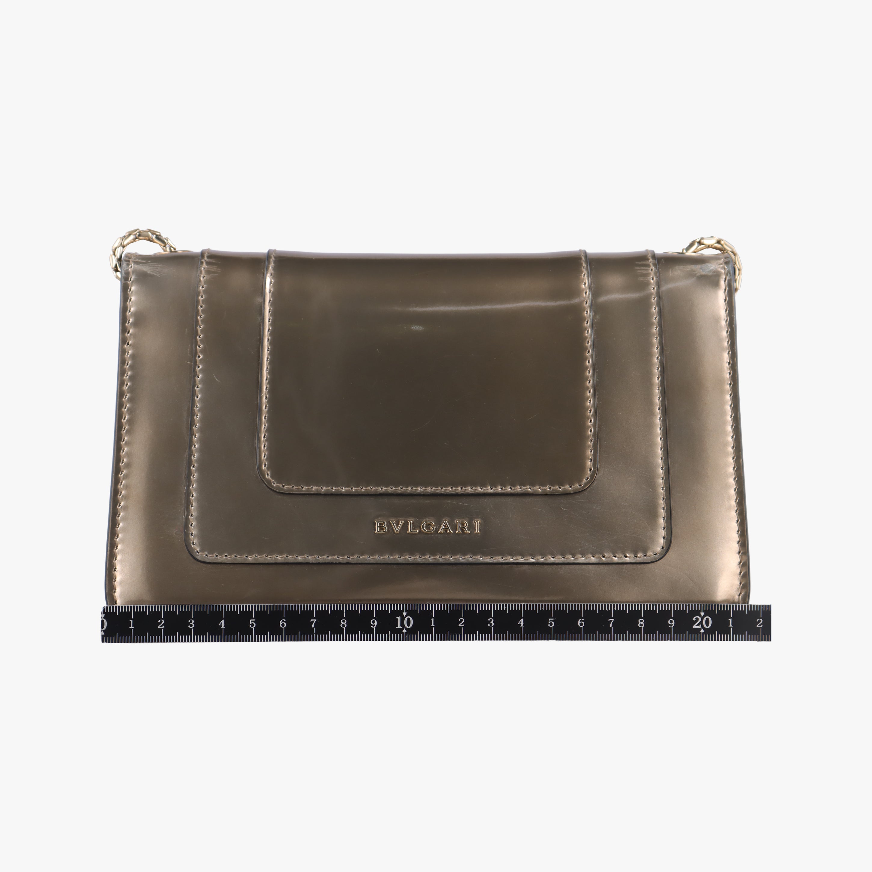 Secondhand Bvlgari SERPENTI FOREVER Golden Enamel  shoulderbag | stylenewstar