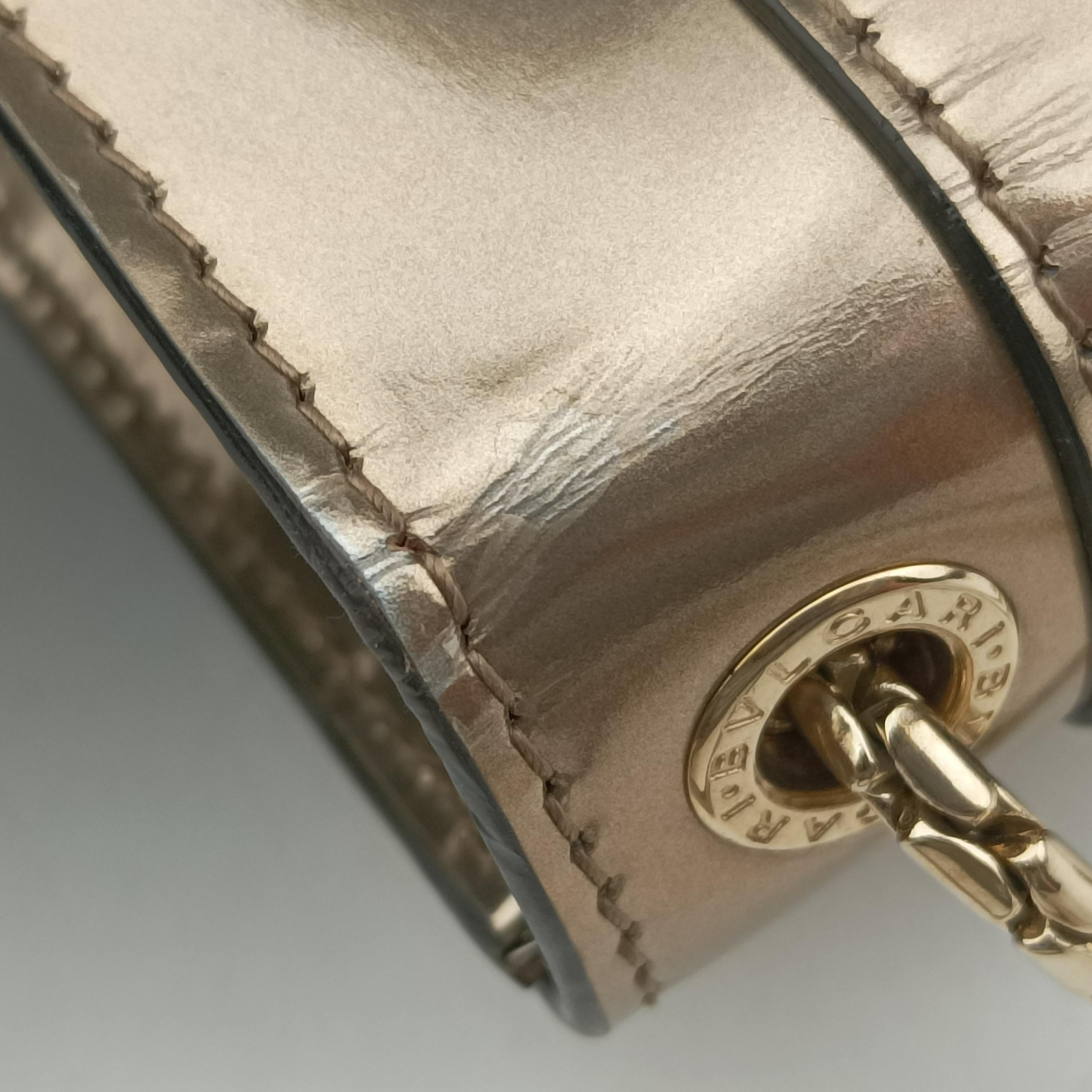 Secondhand Bvlgari SERPENTI FOREVER Golden Enamel  shoulderbag | stylenewstar