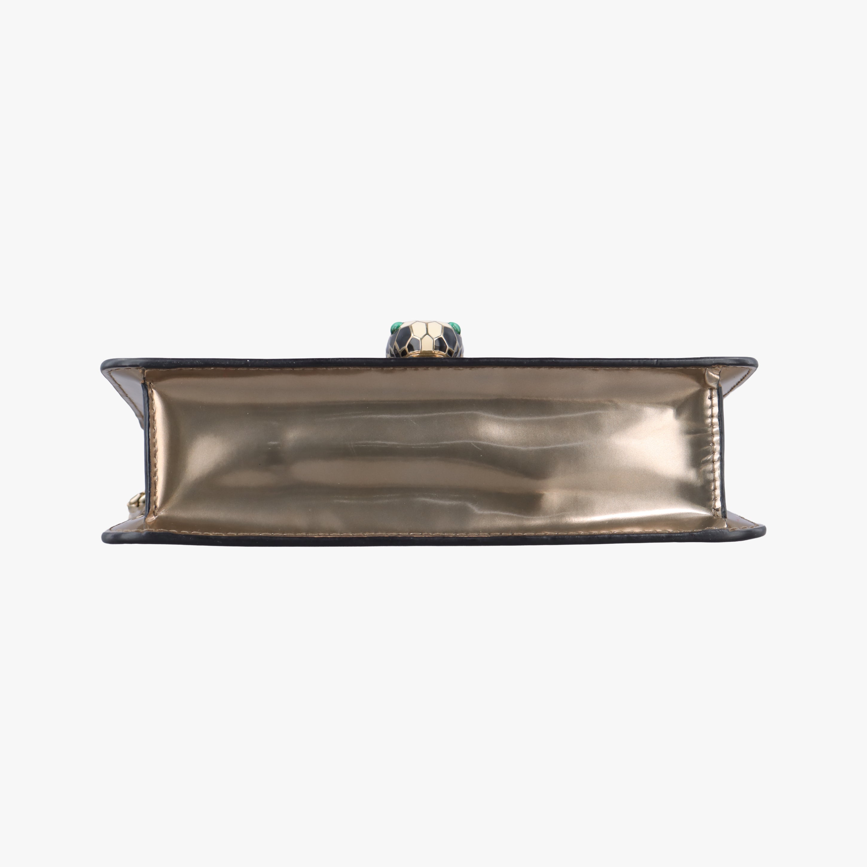 Secondhand Bvlgari SERPENTI FOREVER Golden Enamel  shoulderbag | stylenewstar