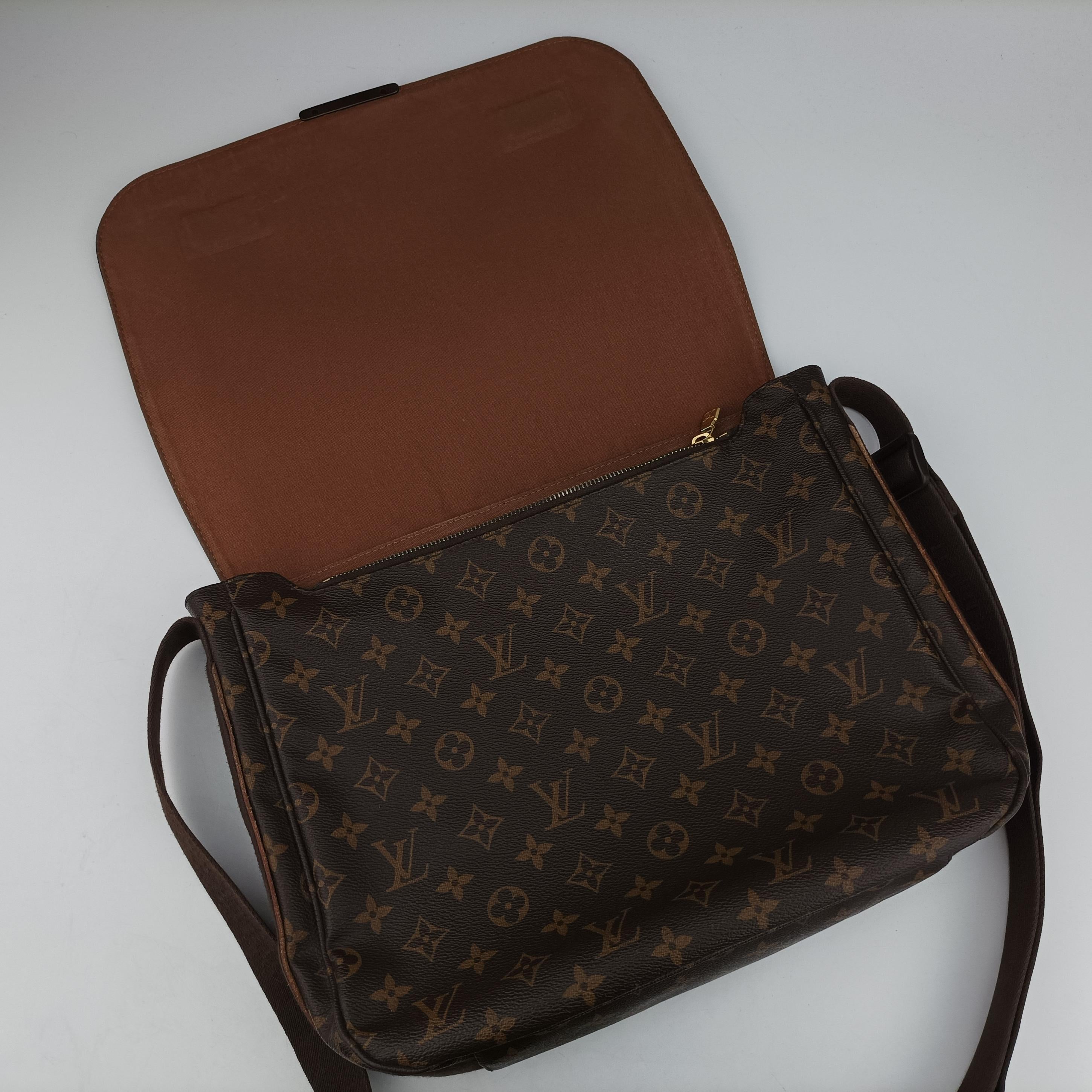 Pre-owned Louis Vuitton Messenger MM brown Monogram canvas M97038 shoulderbag | stylenewstar