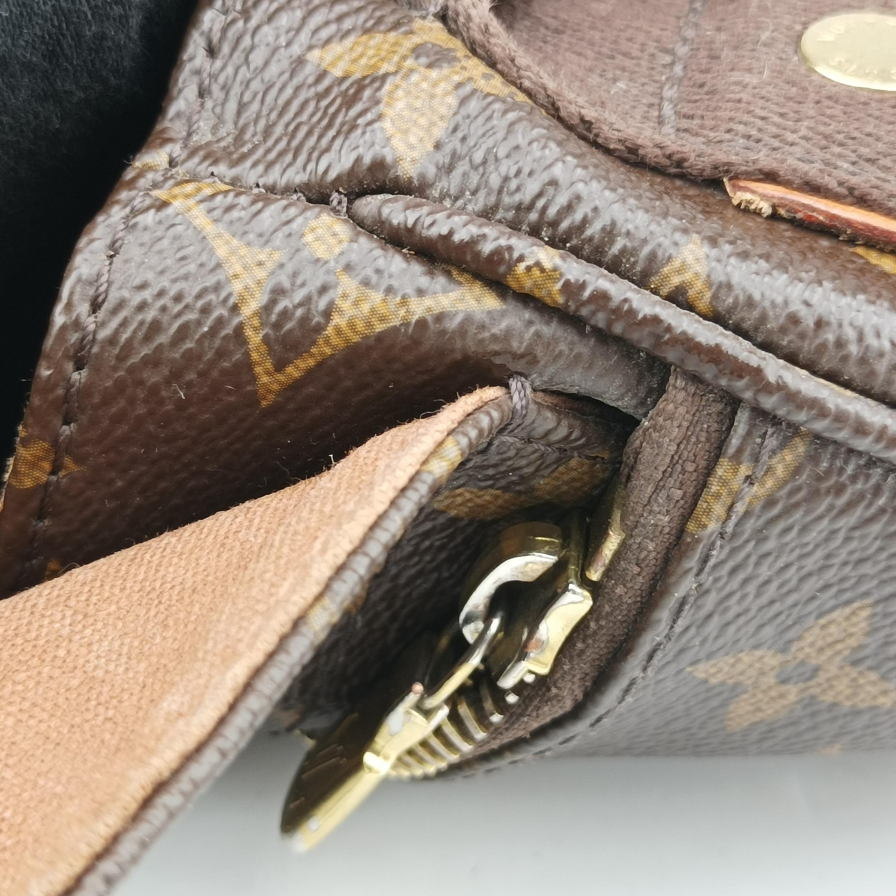 Pre-owned Louis Vuitton Messenger MM brown Monogram canvas M97038 shoulderbag | stylenewstar